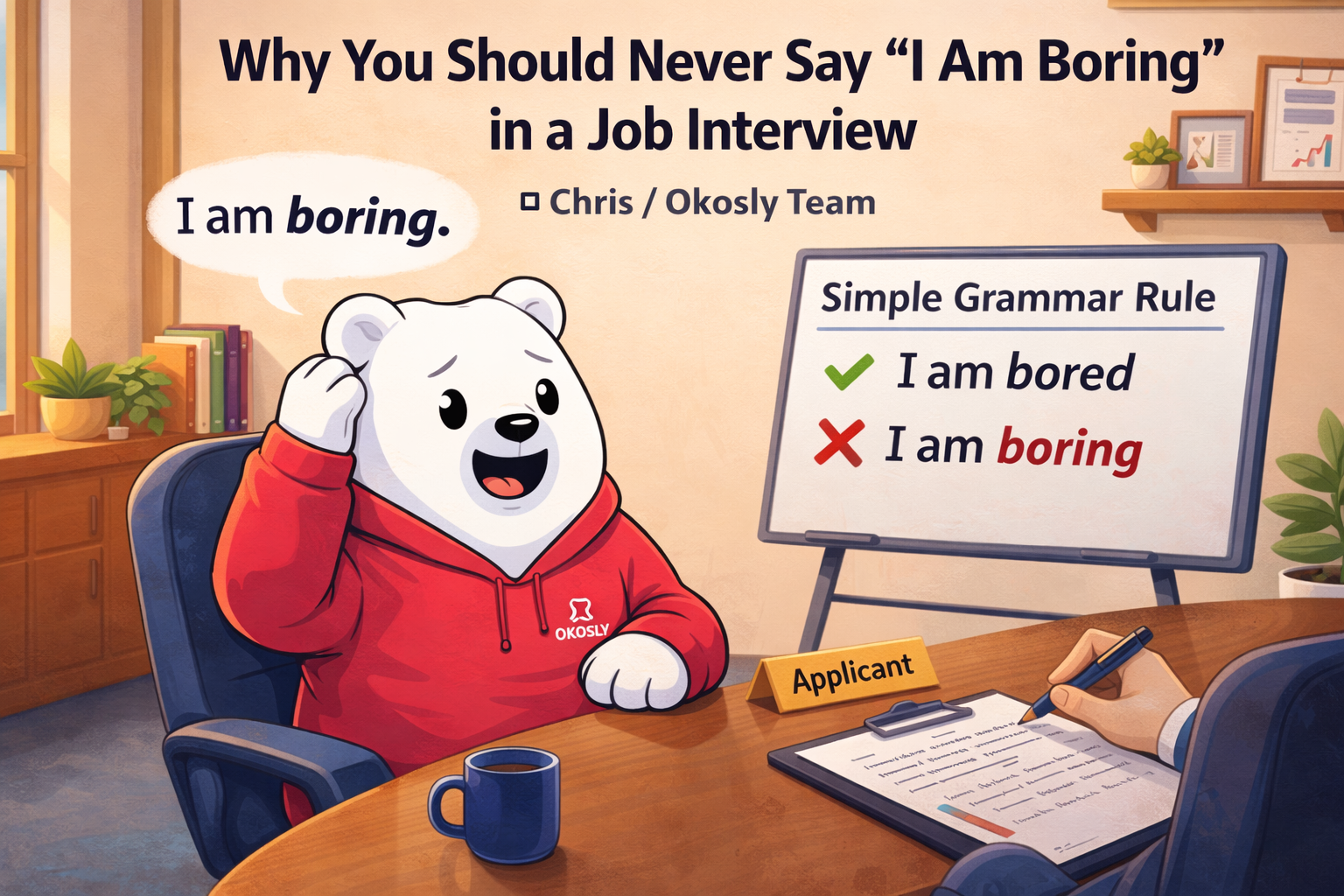 Why You Should Never Say "I Am Boring" in a Job Interview