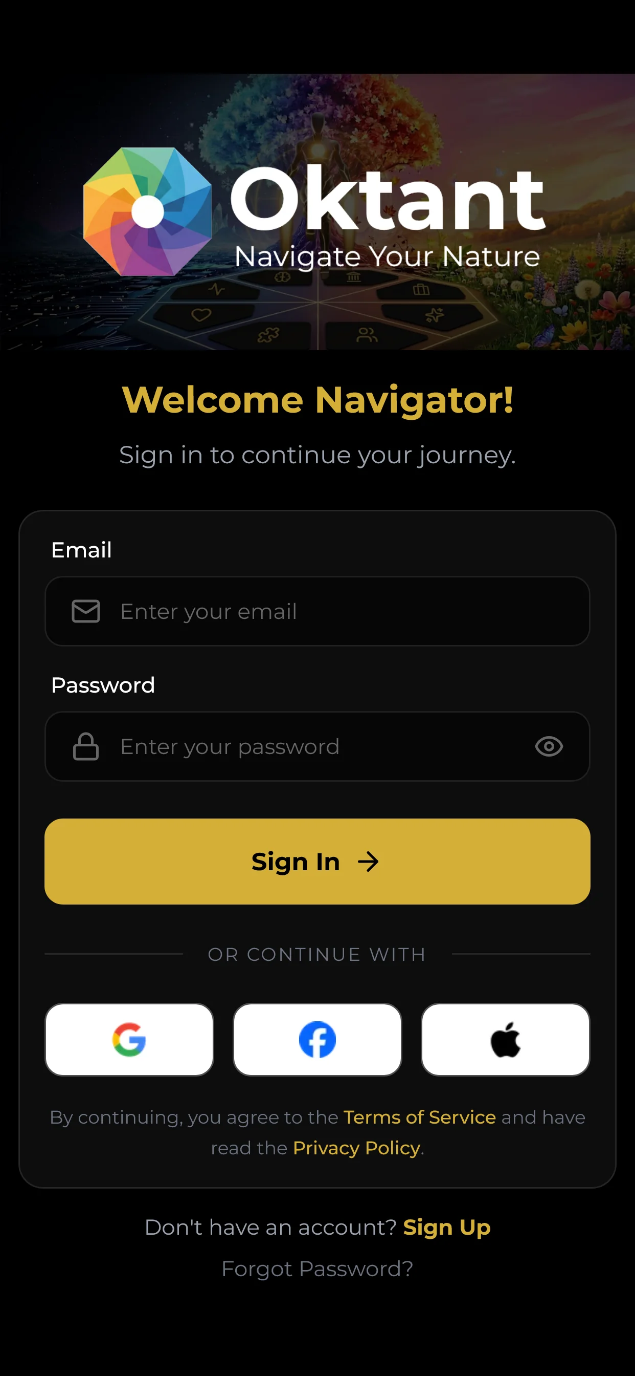 Sign up