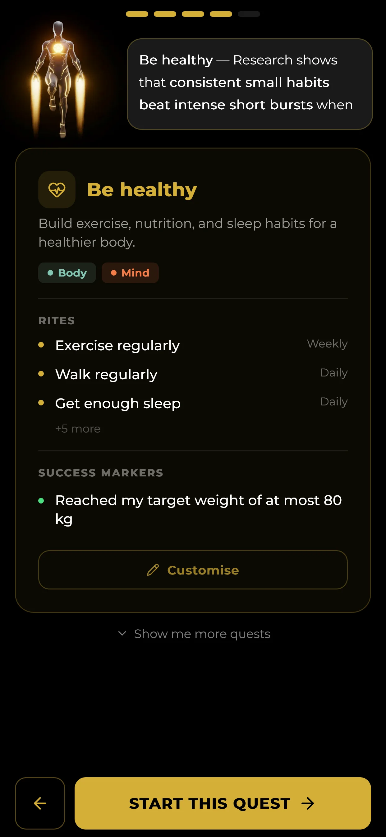Choose your path on Android