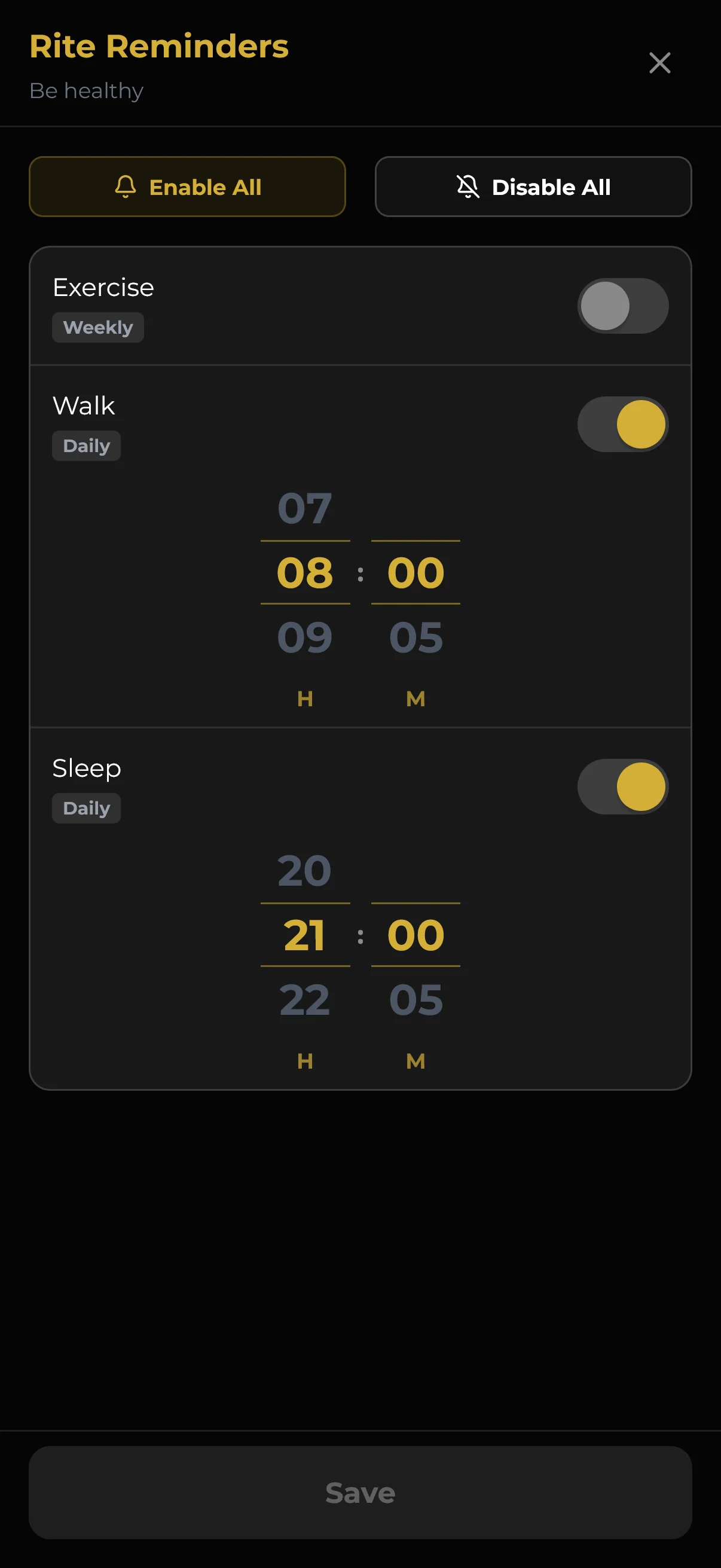 Quest reminders