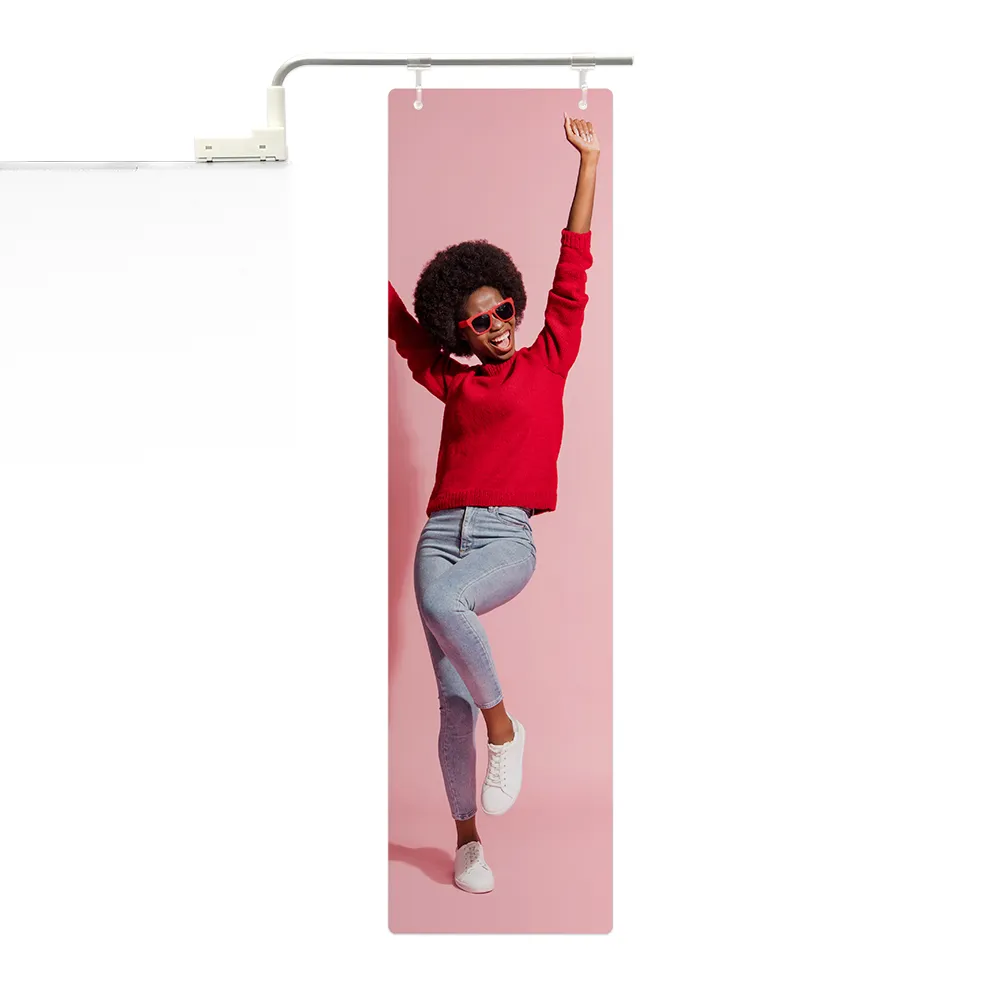impression Stop Rayon 15x56,5 cm, avec potence magnétique