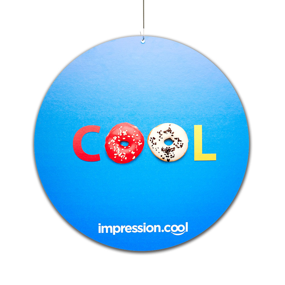 Impression Mobile suspendu 50x50 cm Carton