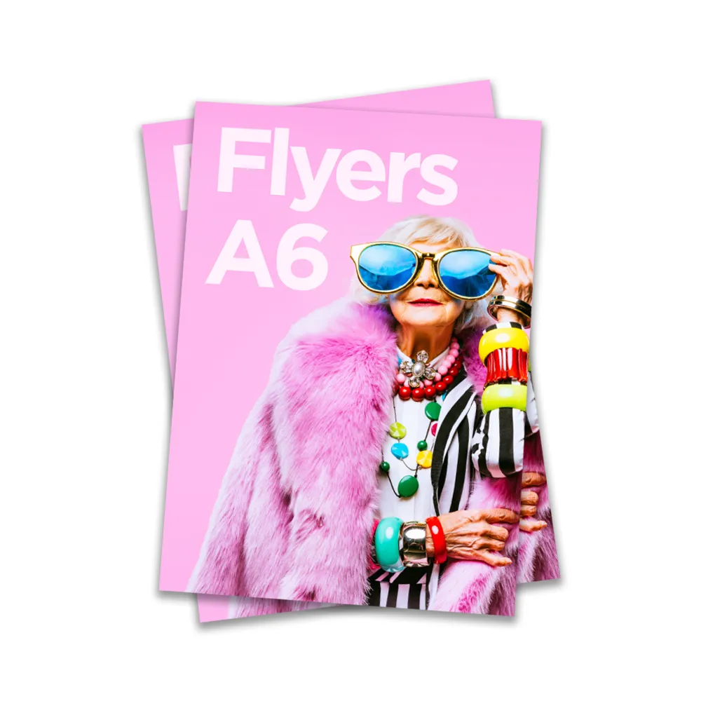 impression Flyers A6 Papier 135 g/m² pas cher