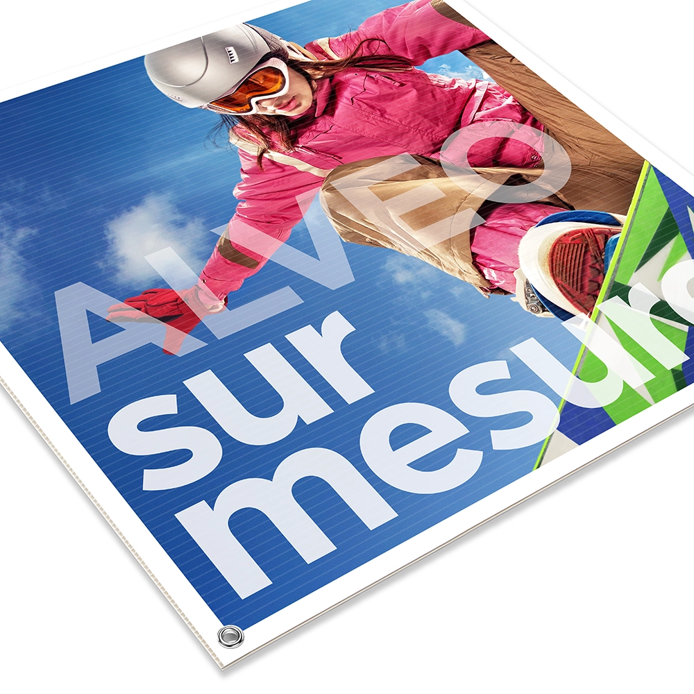Impression Panneau alvéolaire plastique sur mesure pas cher