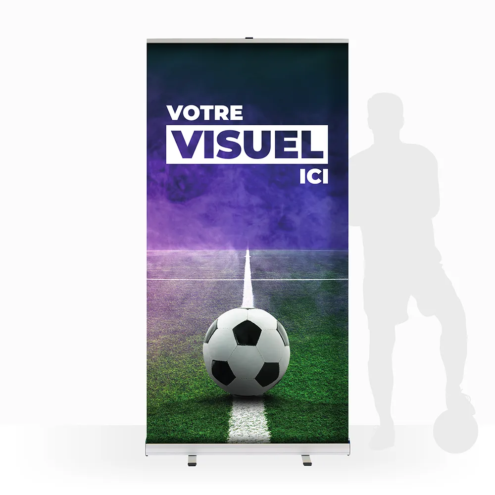 Impression Roll-up 100x200 cm Premium pas cher
