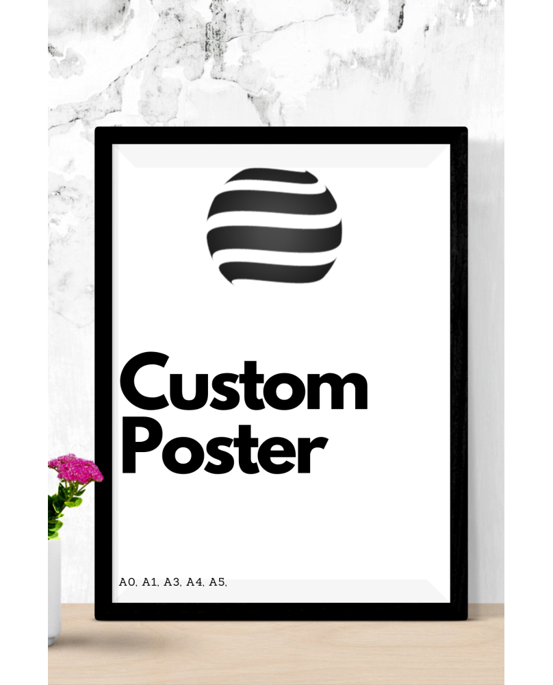 Impression Poster de qualité imprimé sur du papier 200g M1 indispensable dans les magasins et points de ventes recevant du public.