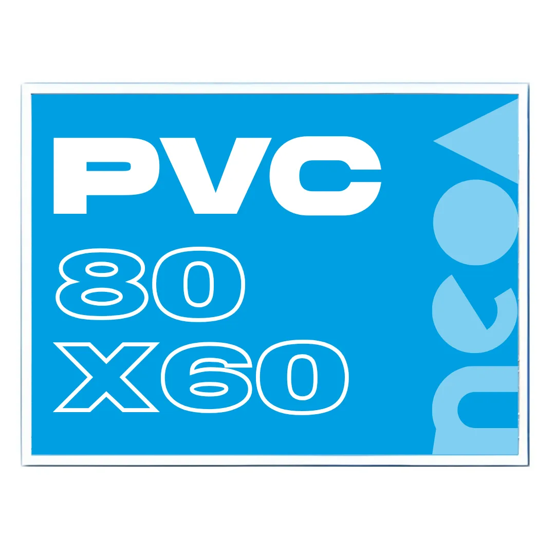 Panneau PVC expansé 80 x 60 cm, idéal pour une signalétique claire et durable. Impression HD sur support rigide de 3 mm ou 5 mm d’épaisseur. Perforations en option.