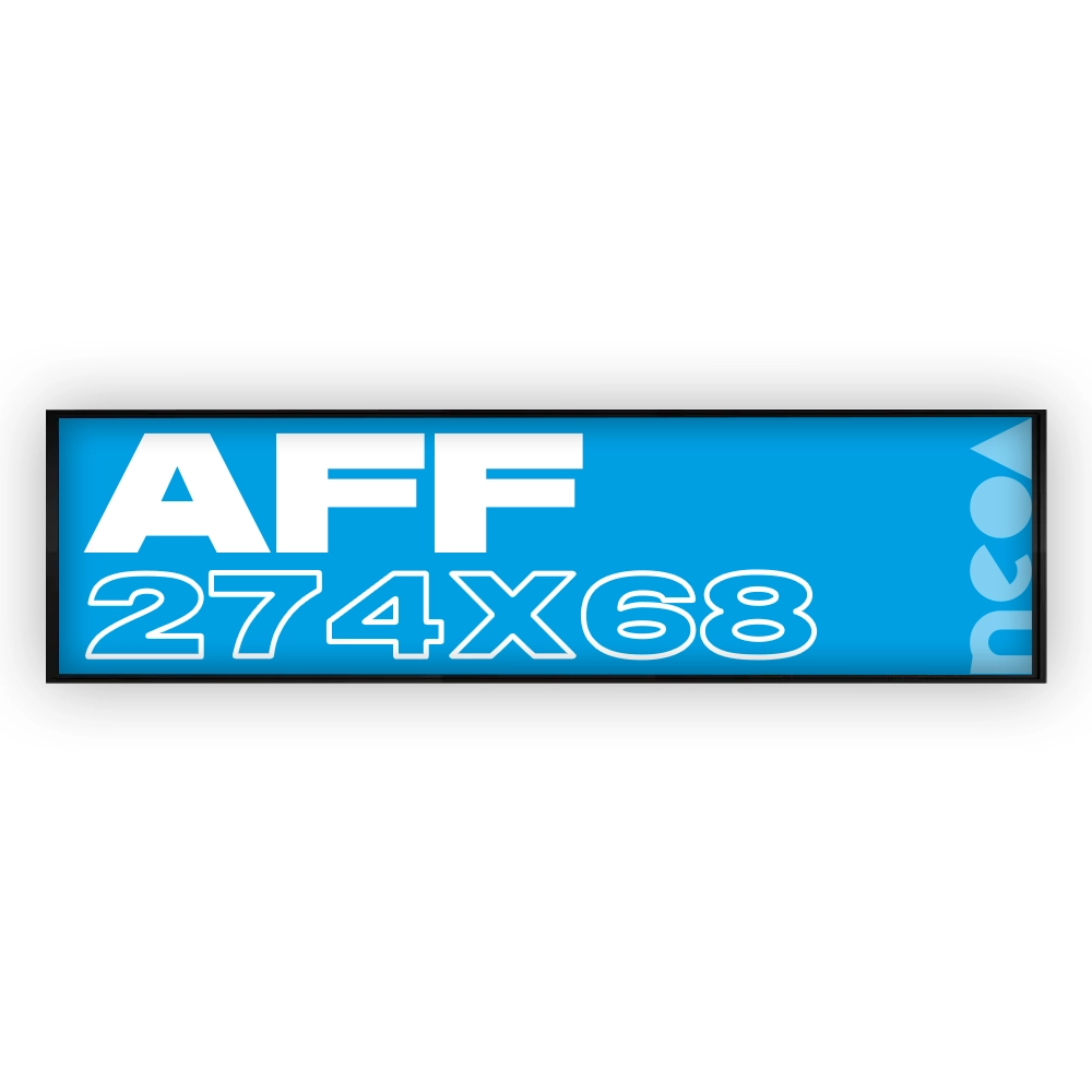 L’affiche flanc de bus gauche 274 x 68 cm est conçue pour offrir une visibilité optimale sur les flancs des bus, garantissant ainsi une communication percutante et remarquée. Livrée en 2 morceaux, elle est facile à installer, permettant une mise en place rapide et soignée.