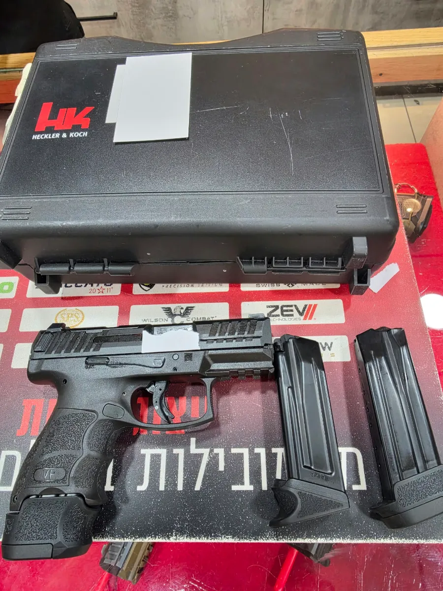  HK VP9-SK  כמעט חדש - 3 מחסניות  - תמונה ממוזערת 3