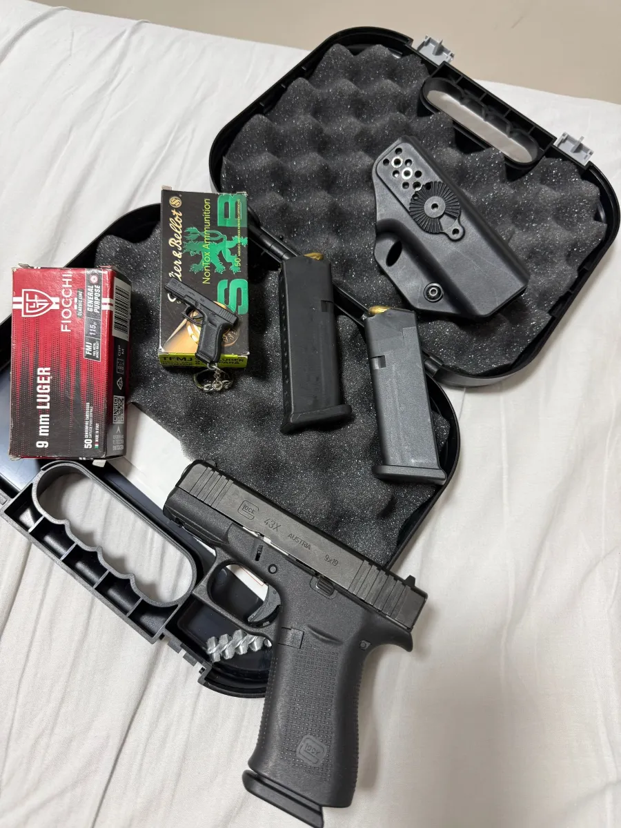 Glock 43x במצב מצויין