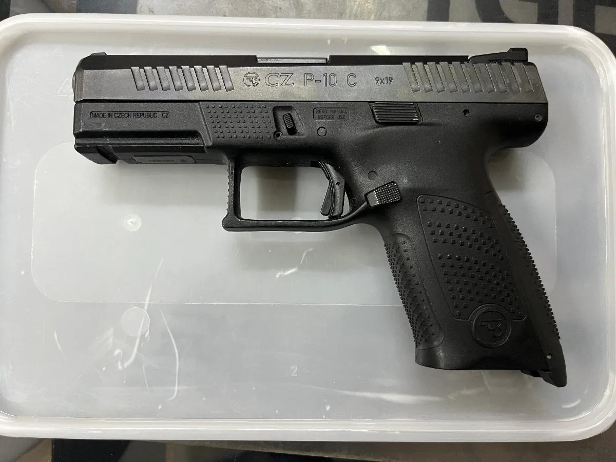 CZ P10-C כמו חדש!  ירה 50 כדורים בלבד! - תמונה ממוזערת 2