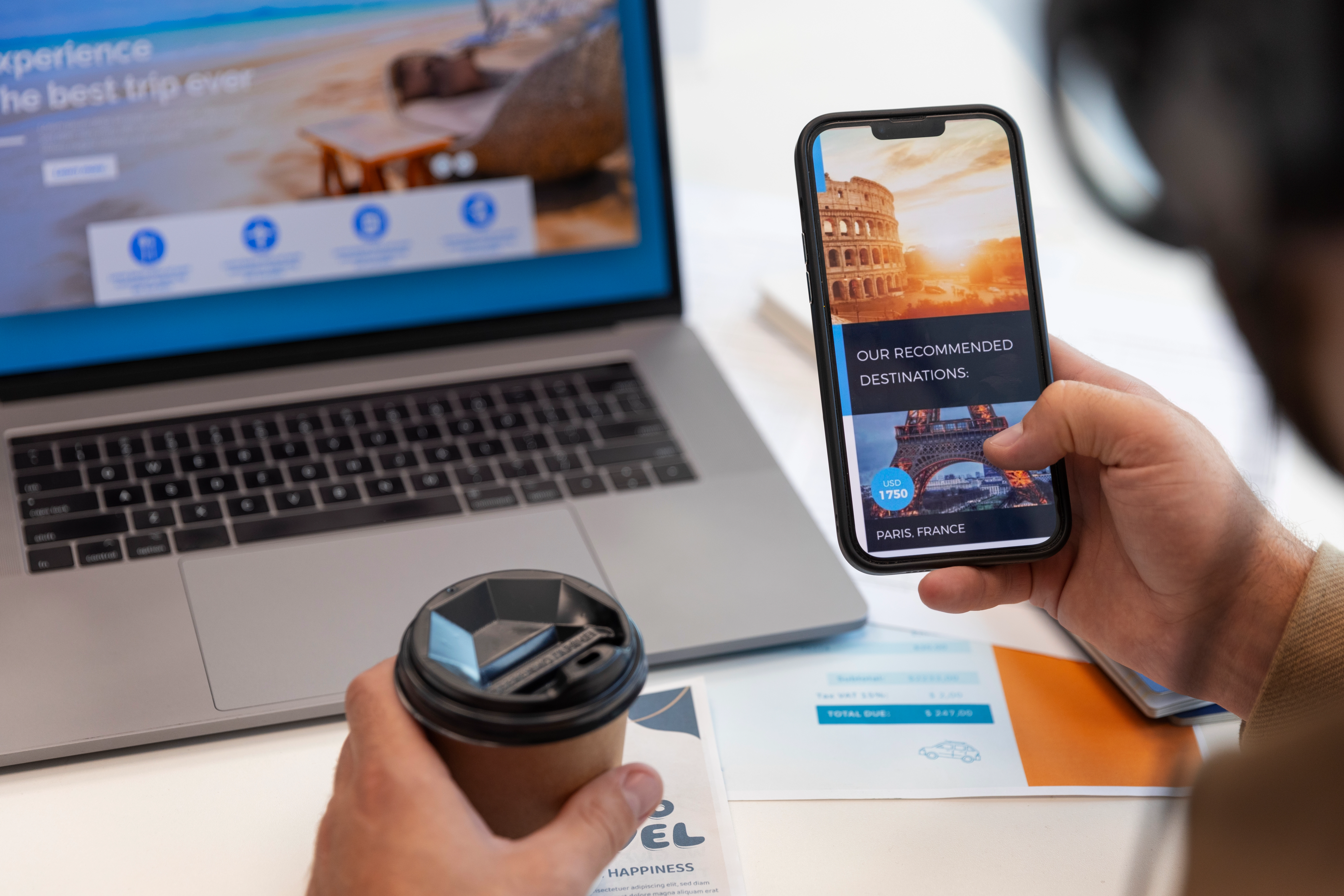 Travel planning interface