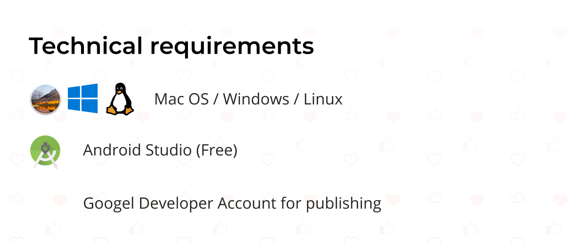 Mac OS El Capitan or higher Xcode 8 (free on Mac AppStore) Cocoapods (open source and easy to install)