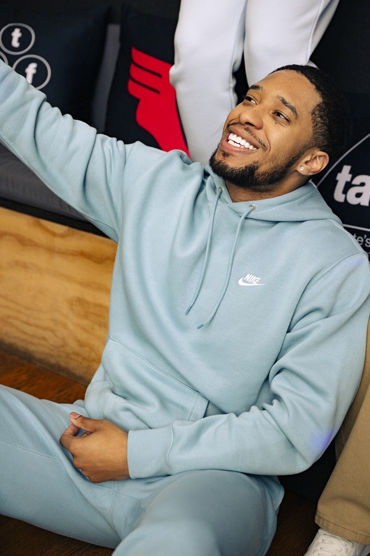 The athlete’s foot — Jordan 40th Anniversary Shoot
