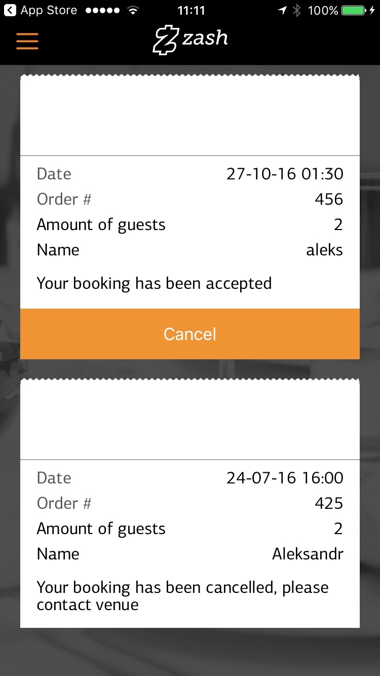 Zash Order 5