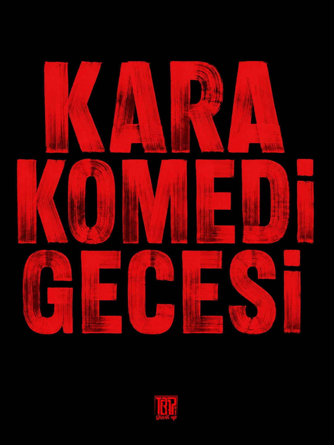 Kapak görseli: Kara Komedi Gecesi