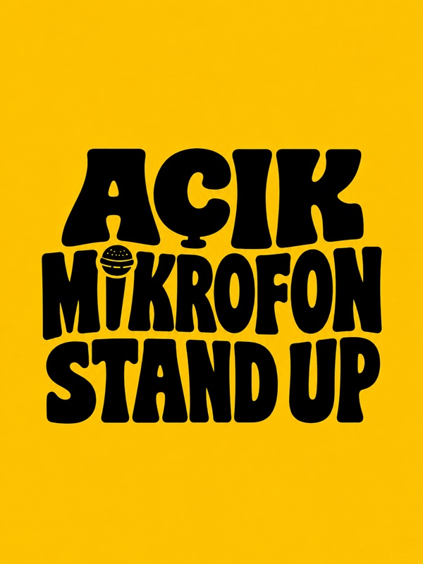 Kapak görseli: Açık Mikrofon Stand Up