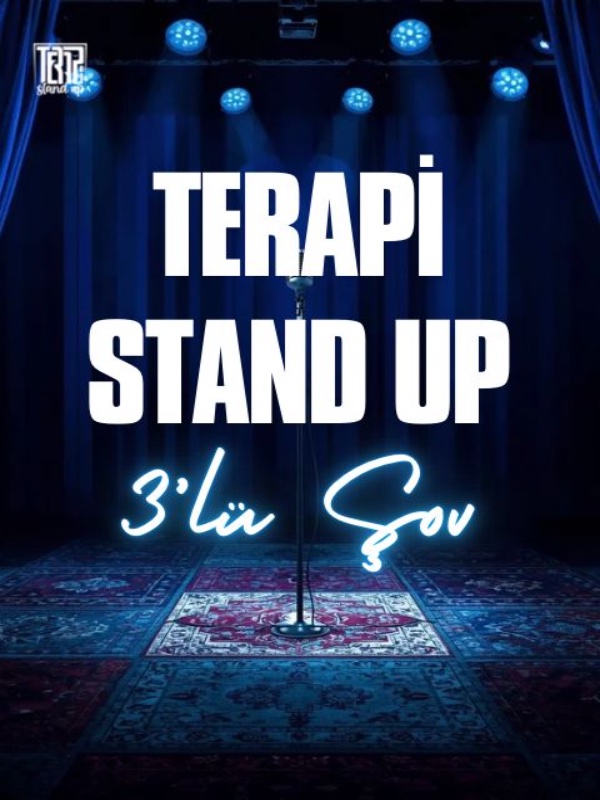 Kapak görseli: Terapi Stand Up: 3’lü Şov