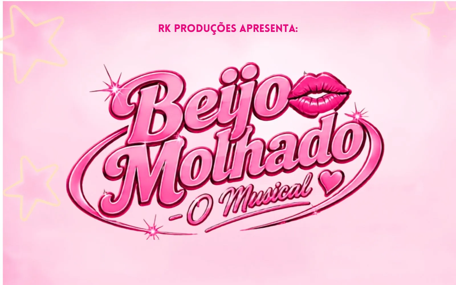 Cartaz de Beijo Molhado - O Musical