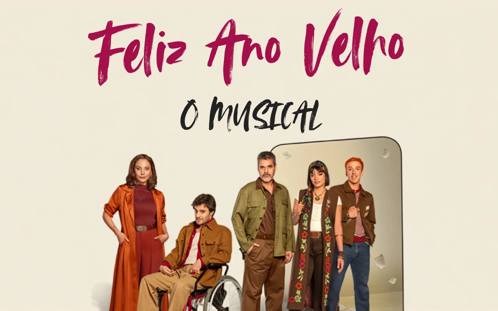 Cartaz de Feliz Ano Velho – O Musical