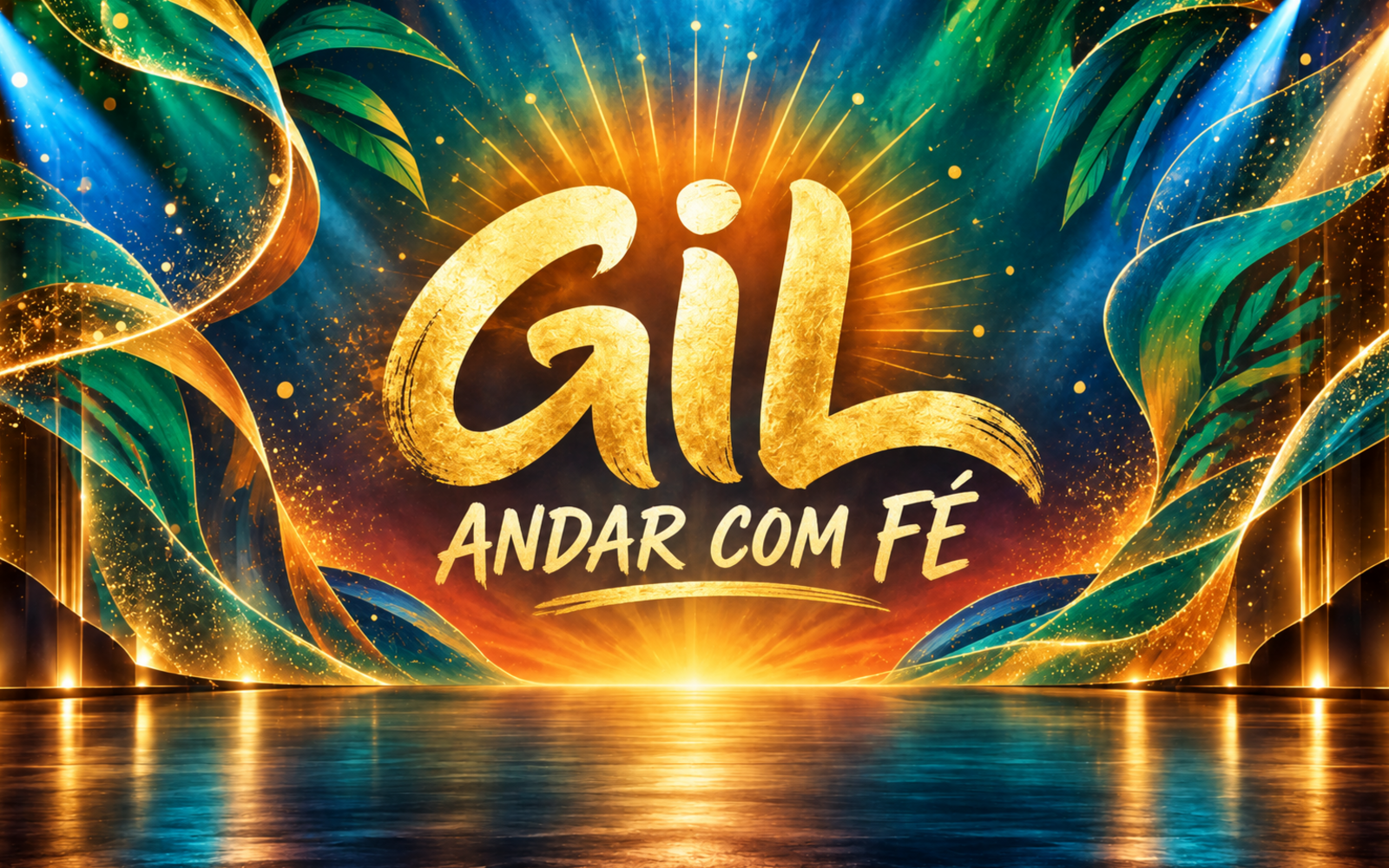 Cartaz de Gil – Andar com Fé