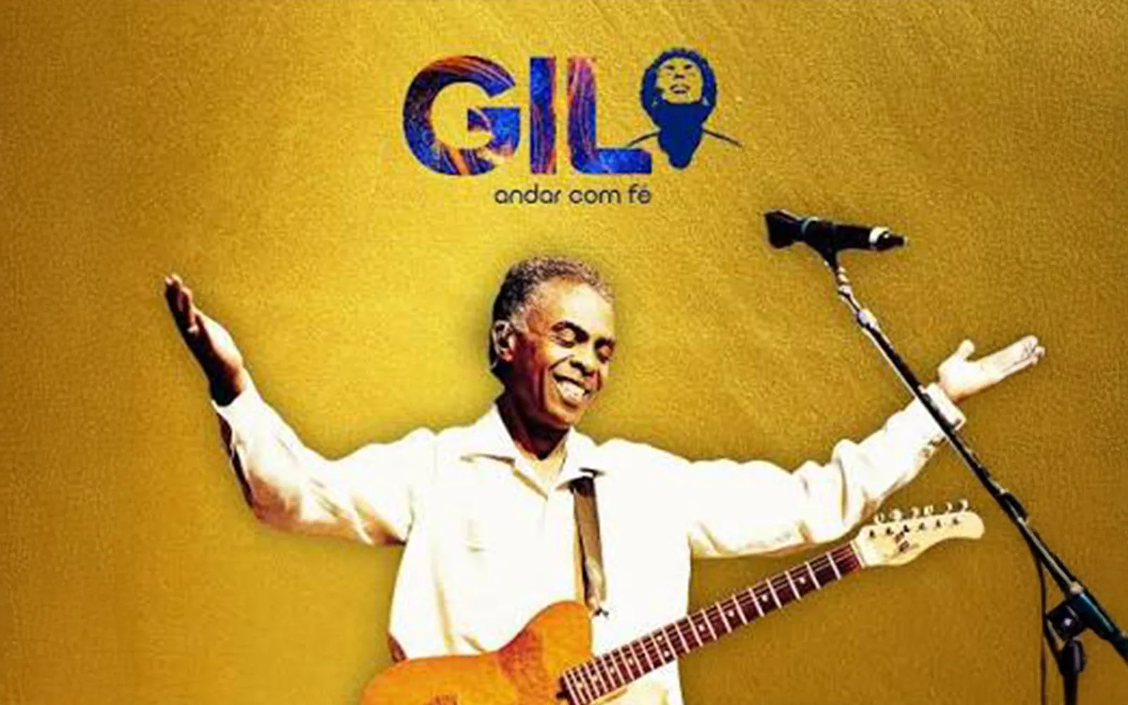 Cartaz de Gil – Andar com Fé