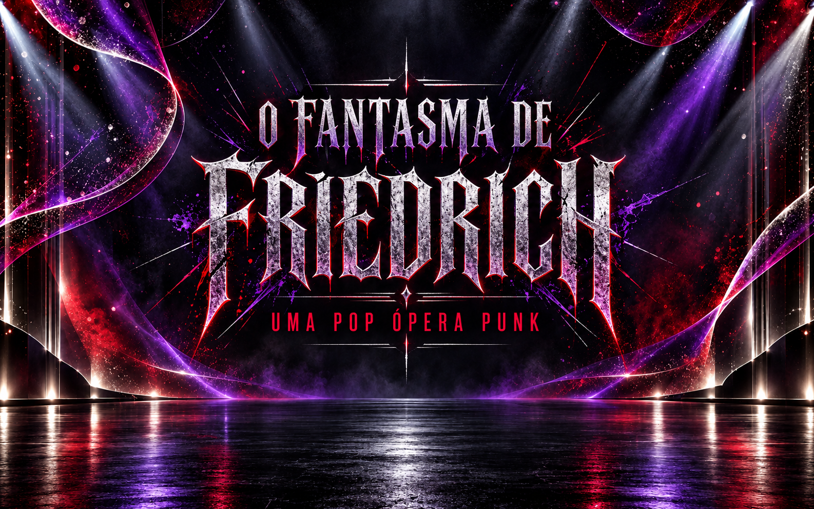 Cartaz de O Fantasma de Friedrich – Uma Pop Ópera Punk