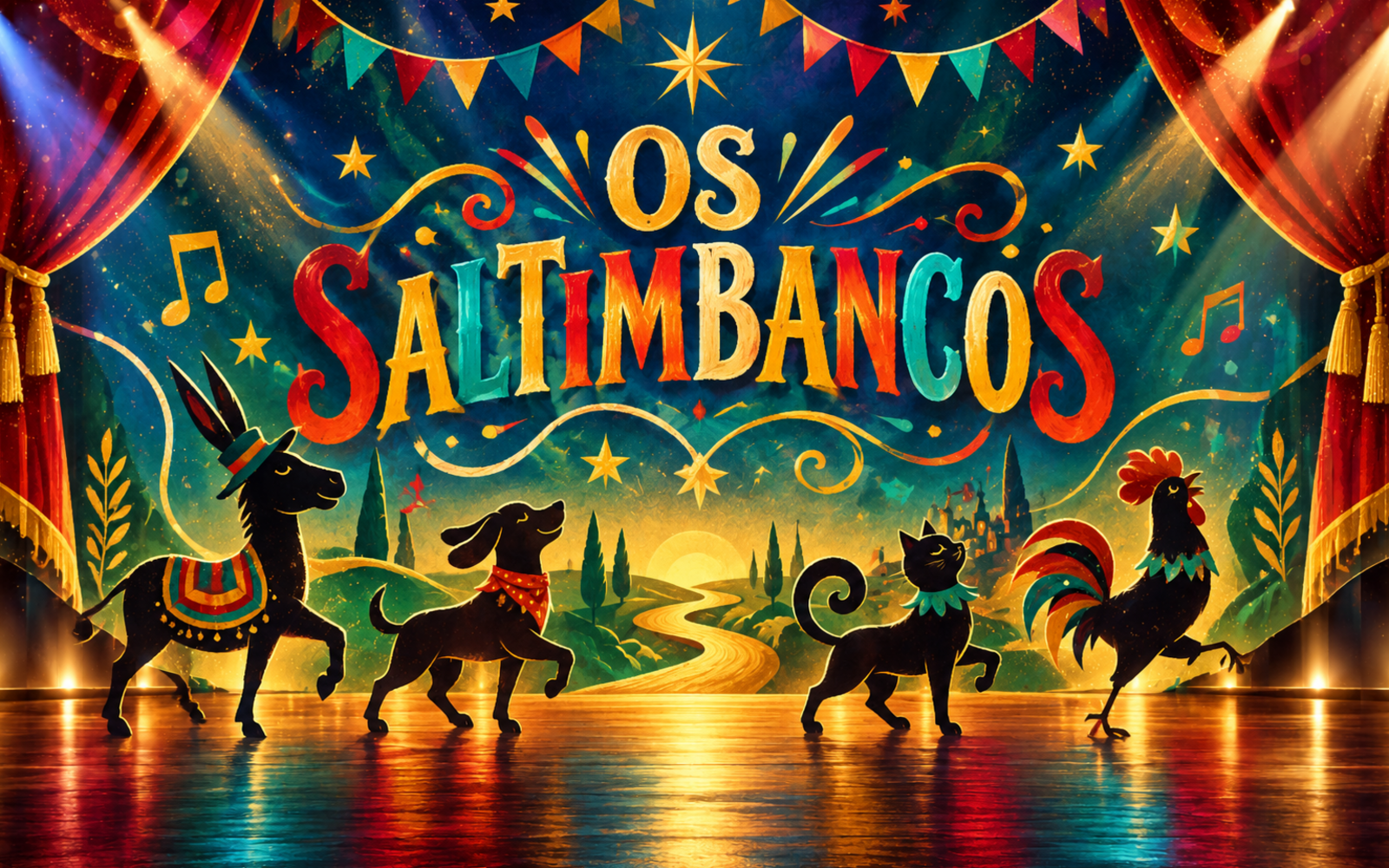 Cartaz de Os Saltimbancos