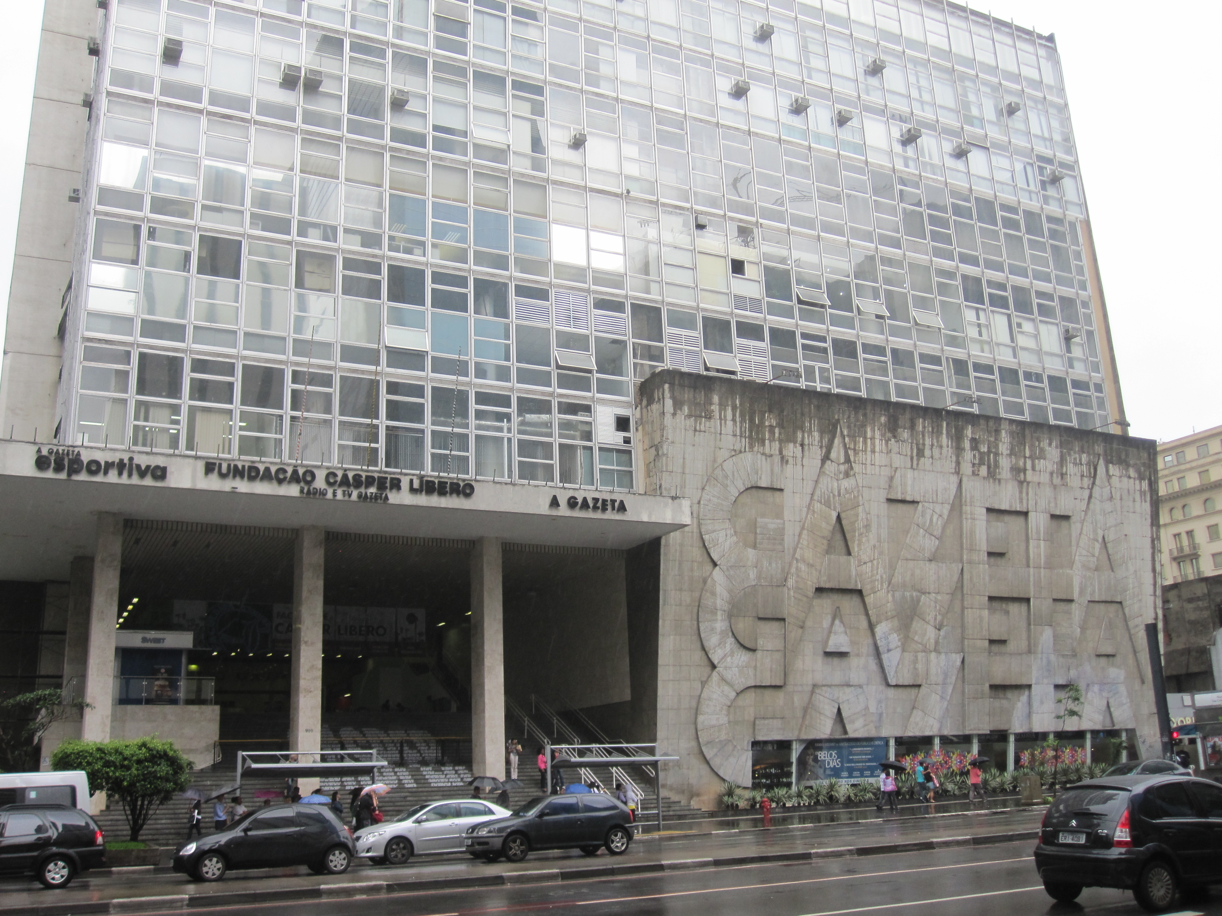Fachada ou interior de Teatro Gazeta