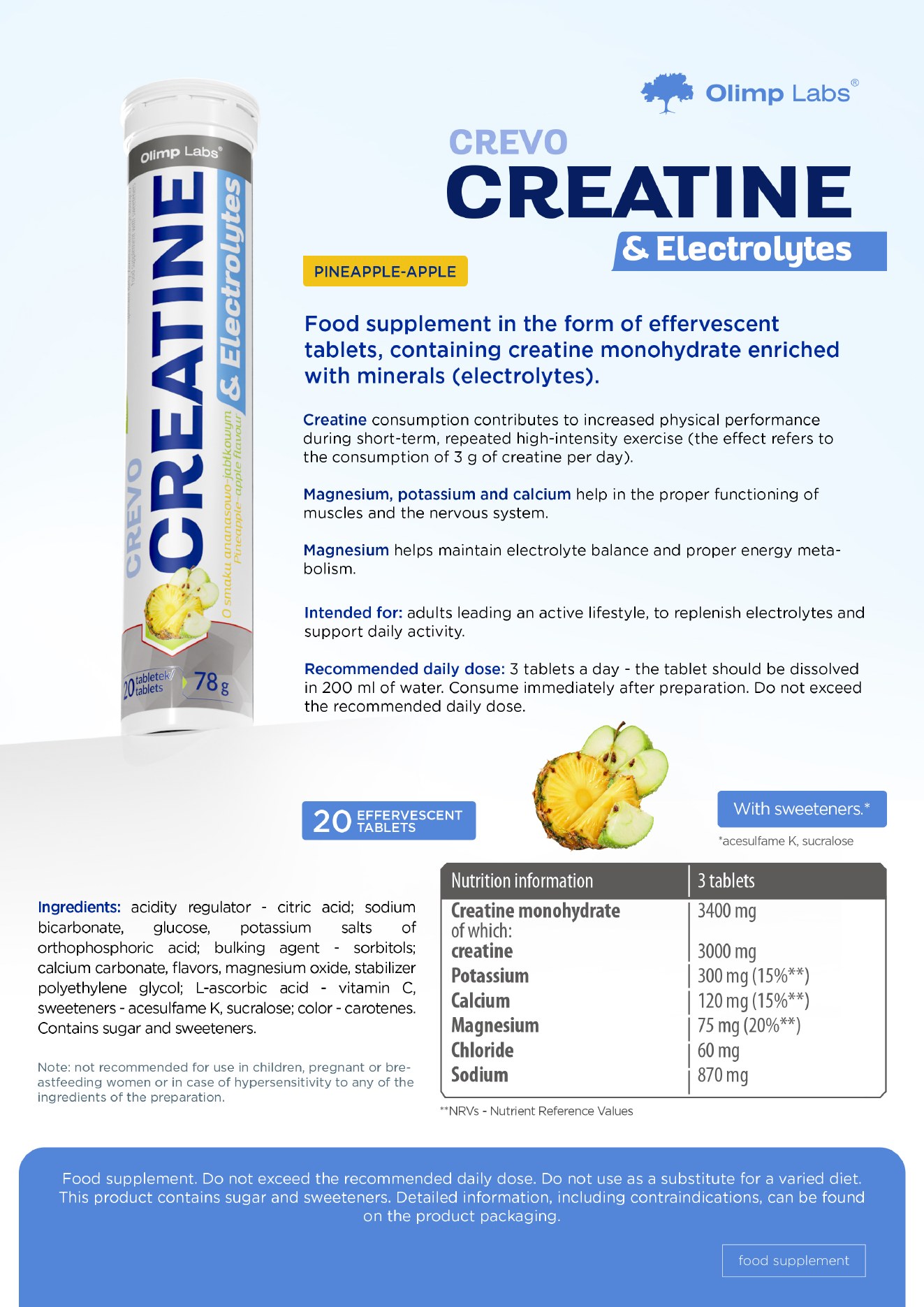 Crevo Creatine & Electrolytes