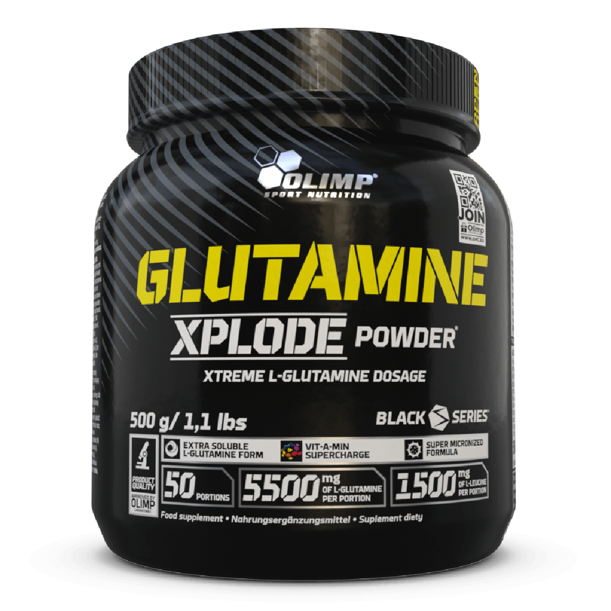GLUTAMINE XPLODE POWDER 500 g