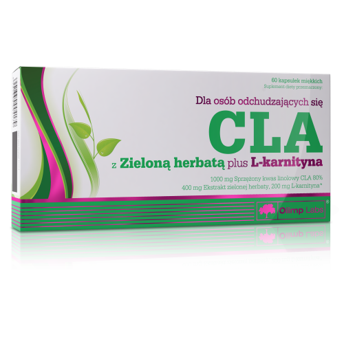 CLA & Green Tea Plus L-Carnitine — 60 caps