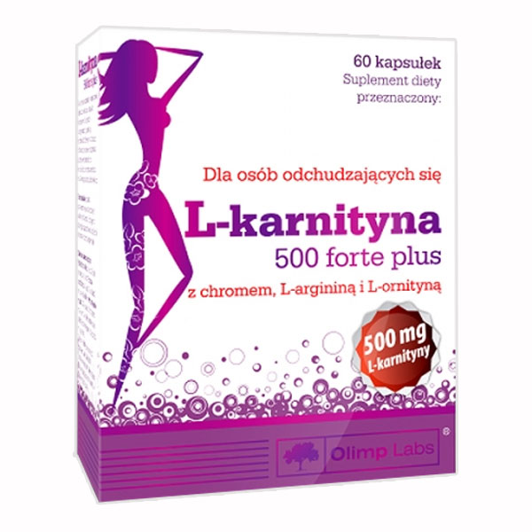 L-Carnitine 500 Forte Plus — 60 caps