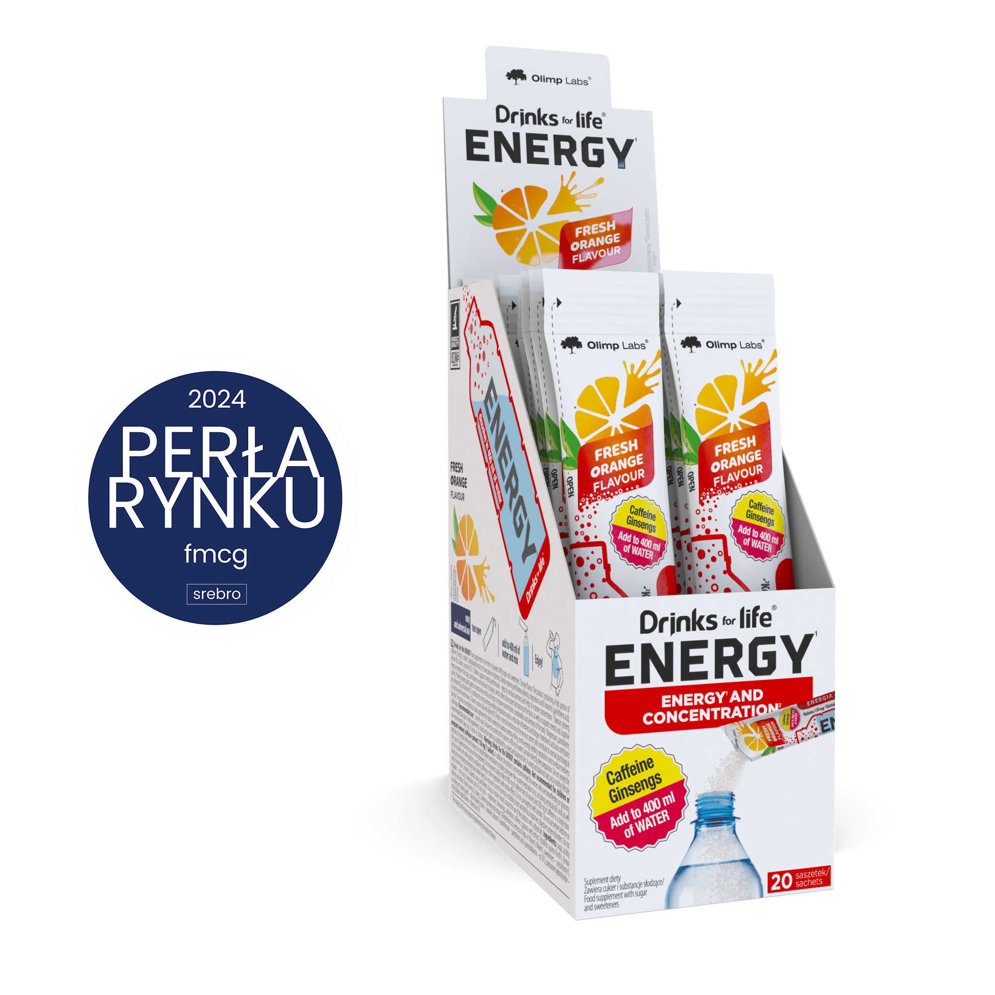Drinks for Life Energy — 20x4 g