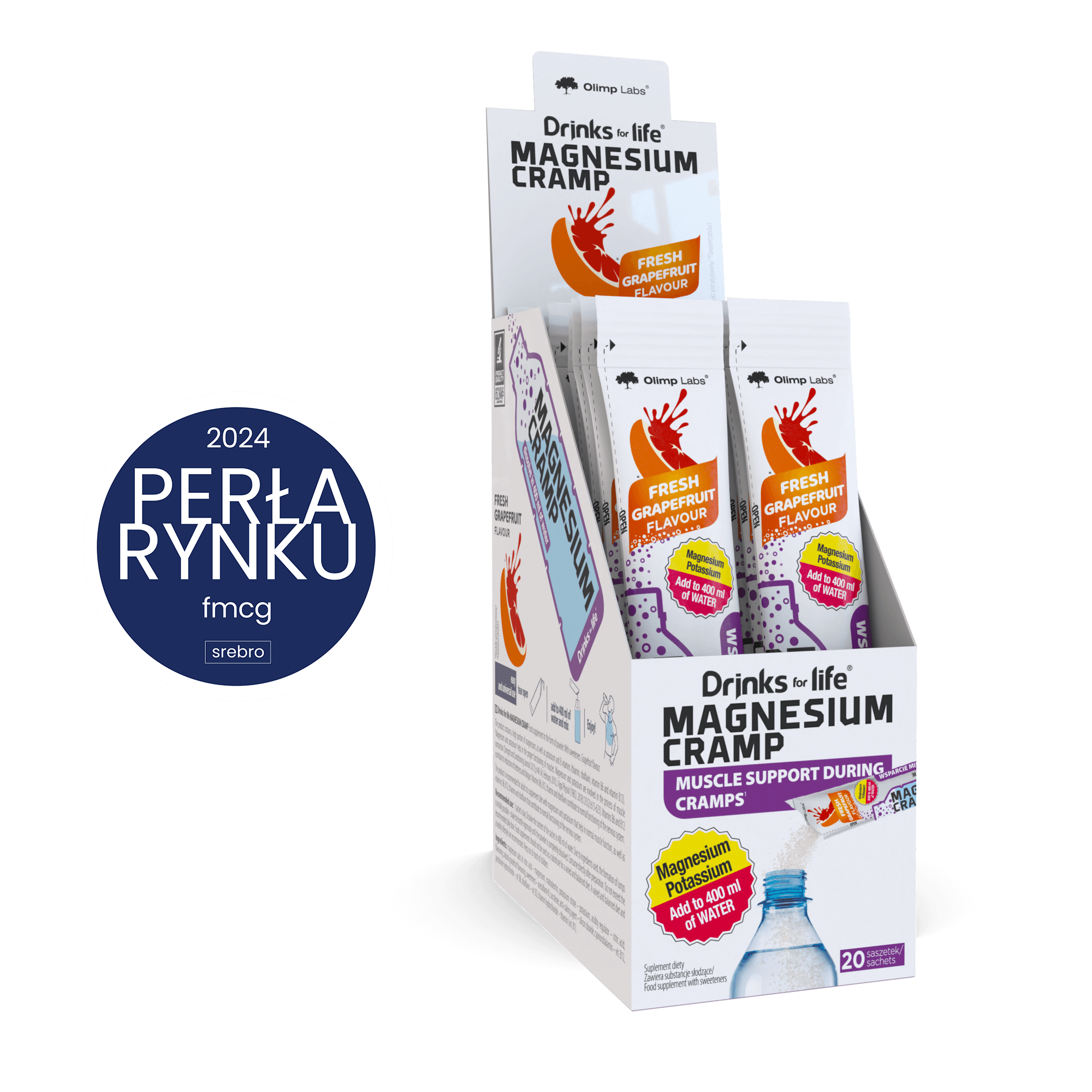 Drinks for Life Magnesium Cramp — 20x6 g
