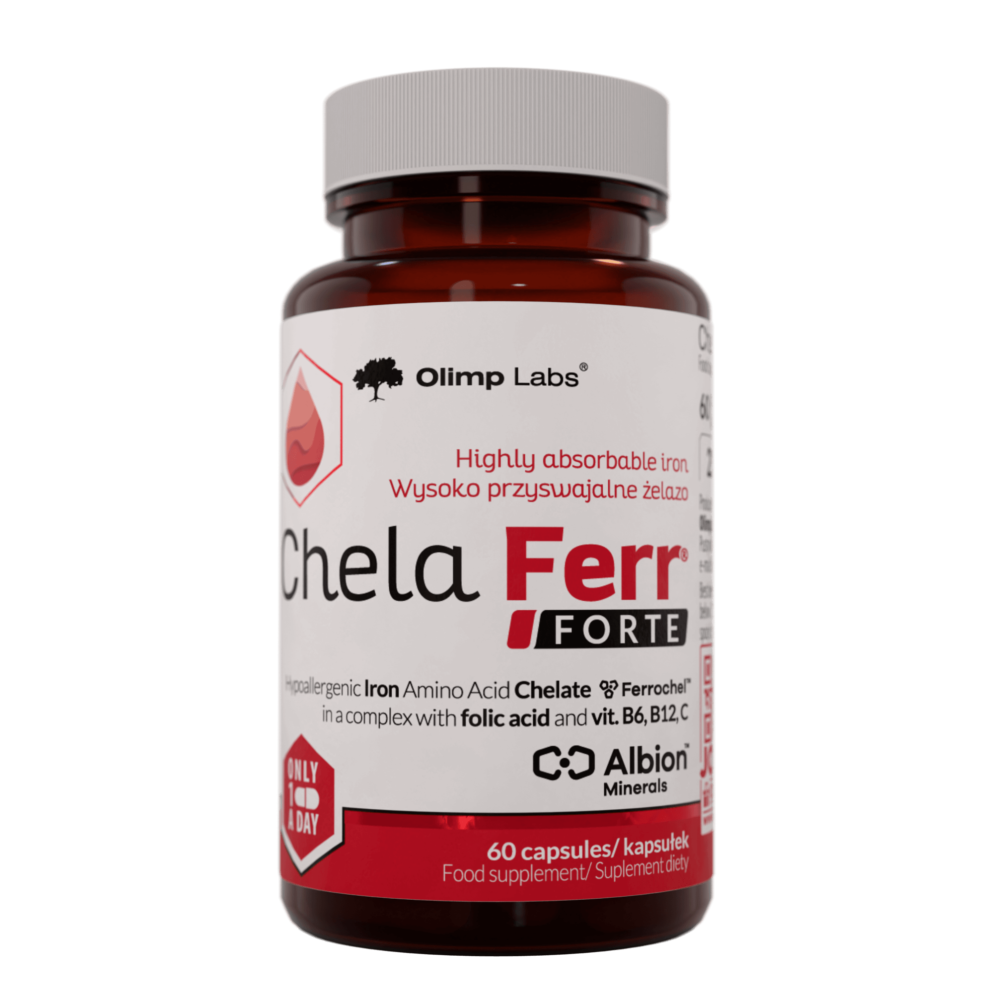 Chela-Ferr Forte Jar — 60 caps