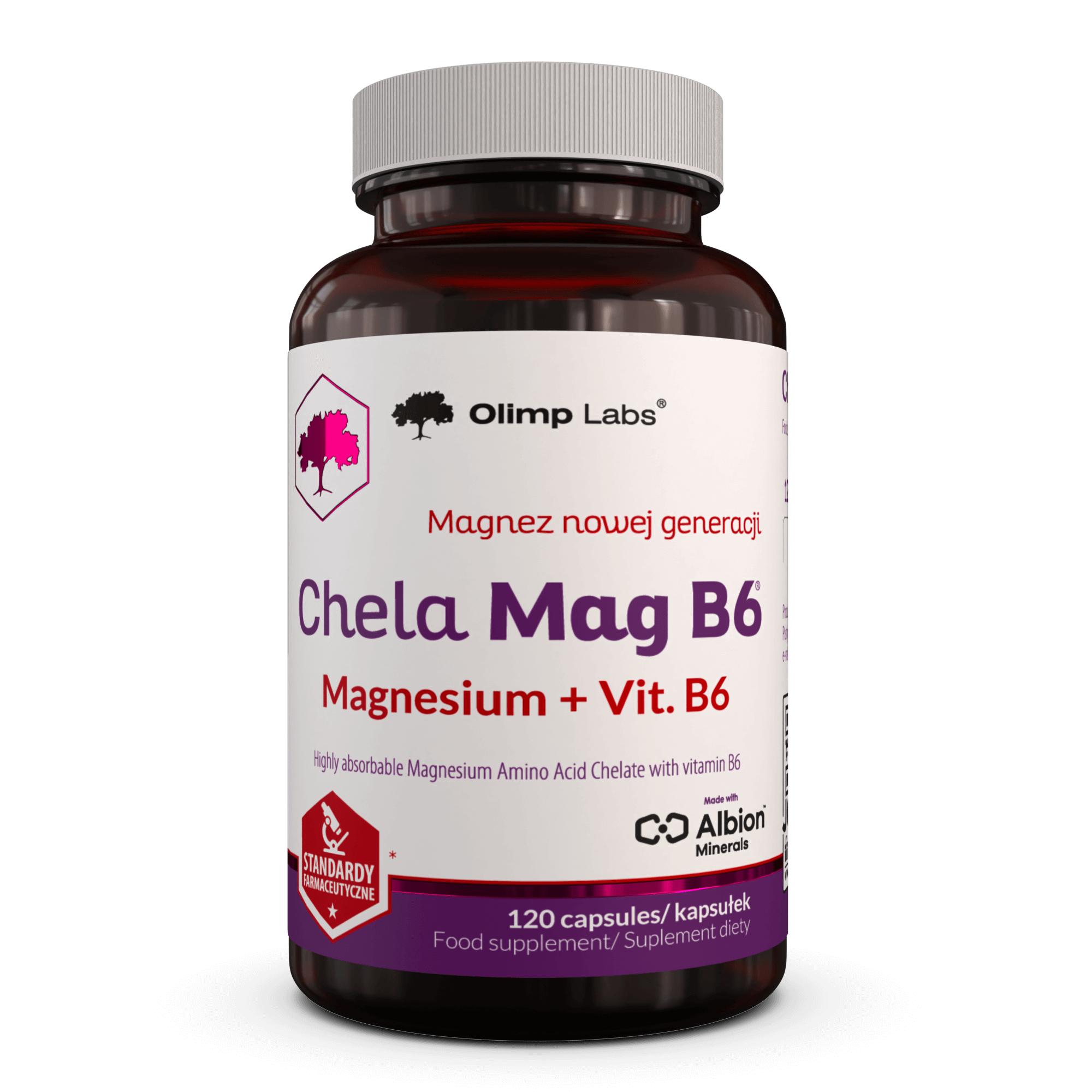 Chela-Mag B6 Jar — 120 caps