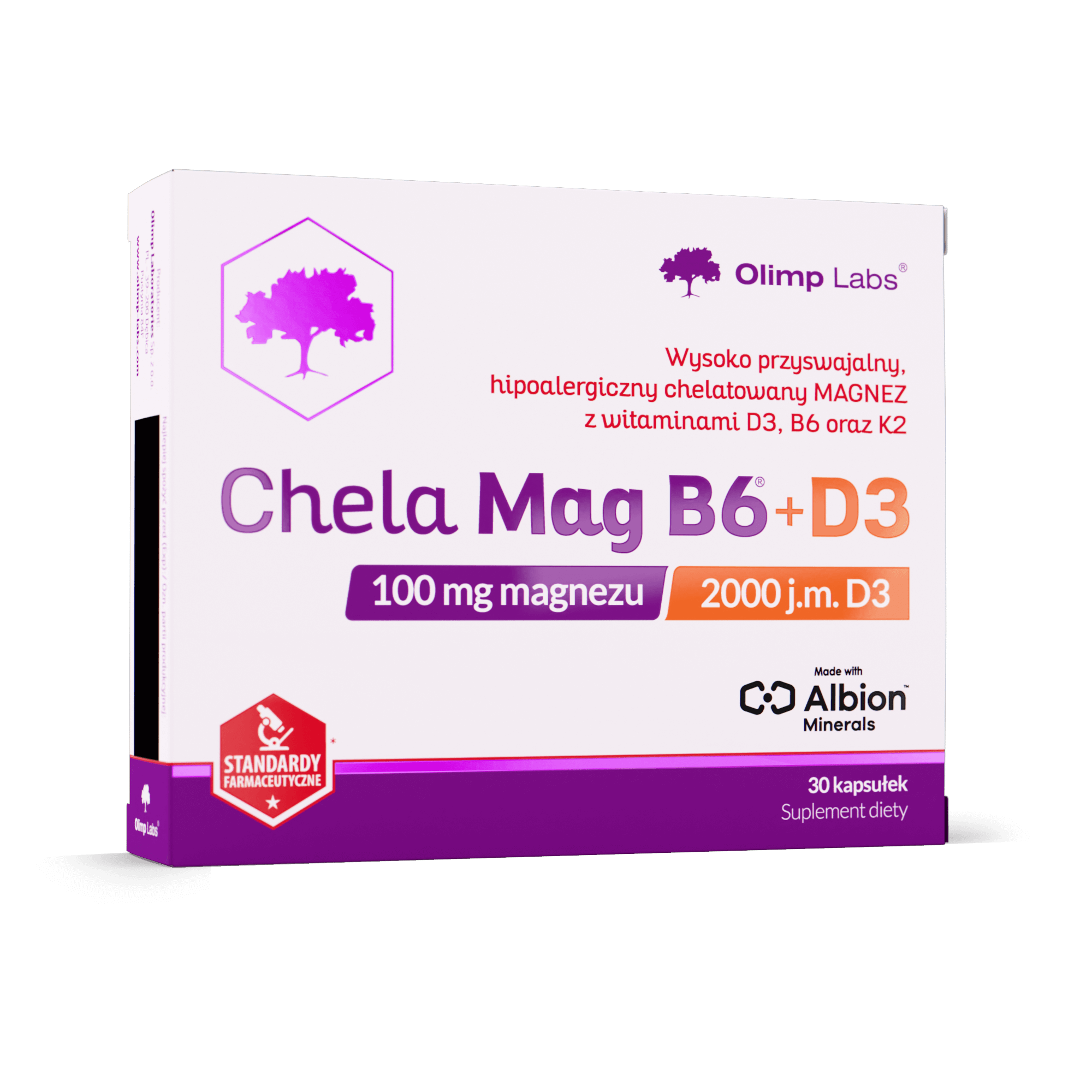 Chela-Mag B6 + D3 — 30 caps