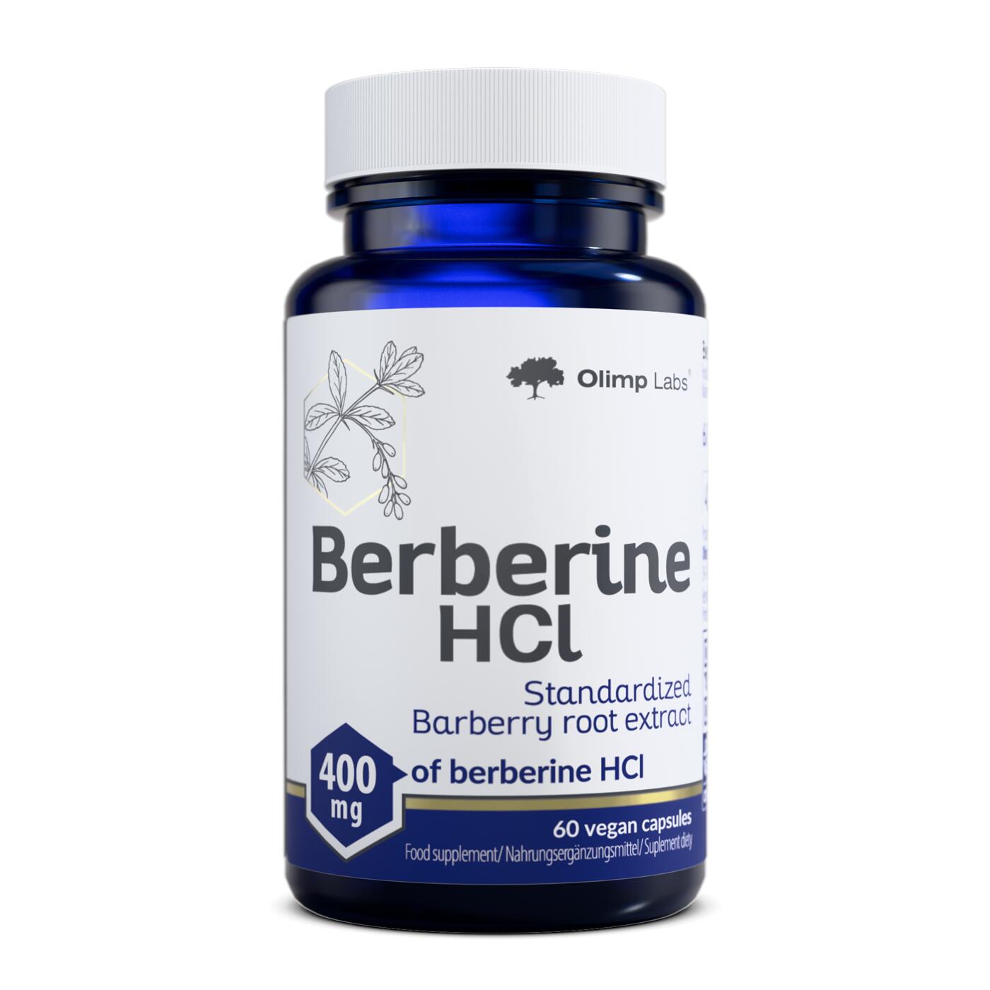 Berberine HCL — 60 caps