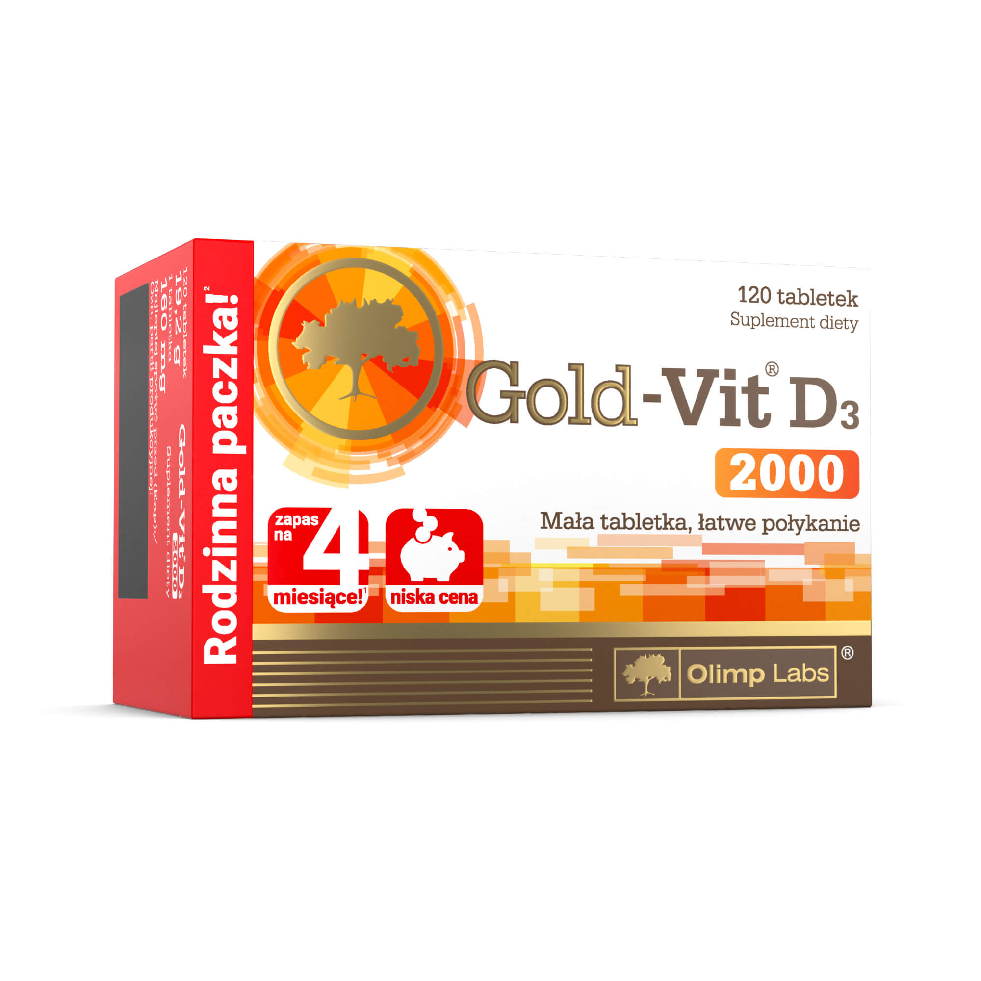 Gold Vit D3 2000 — 120 tabs