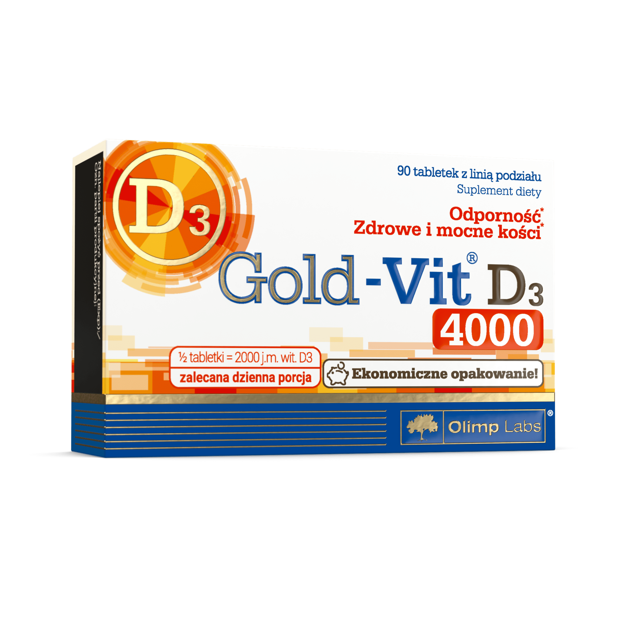 Gold Vit D3 4000 — 90 tabs