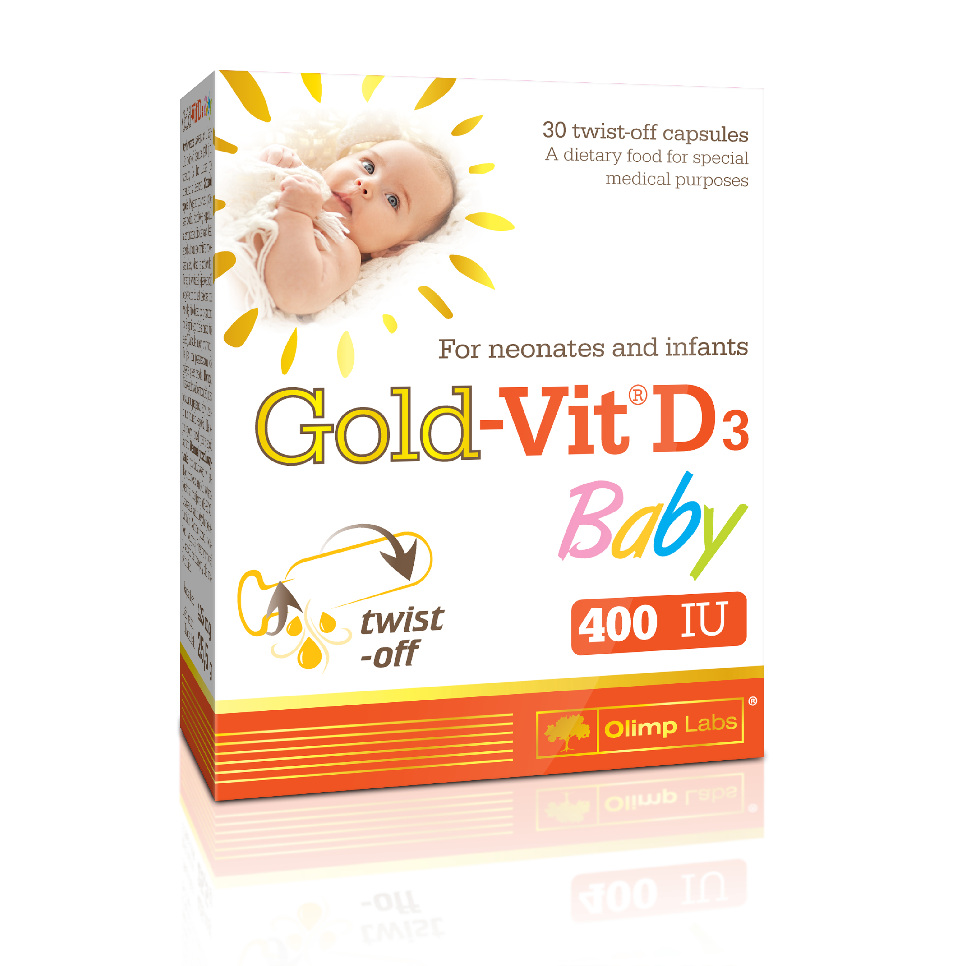 Gold Vit D3 Baby — 30 / 60 caps