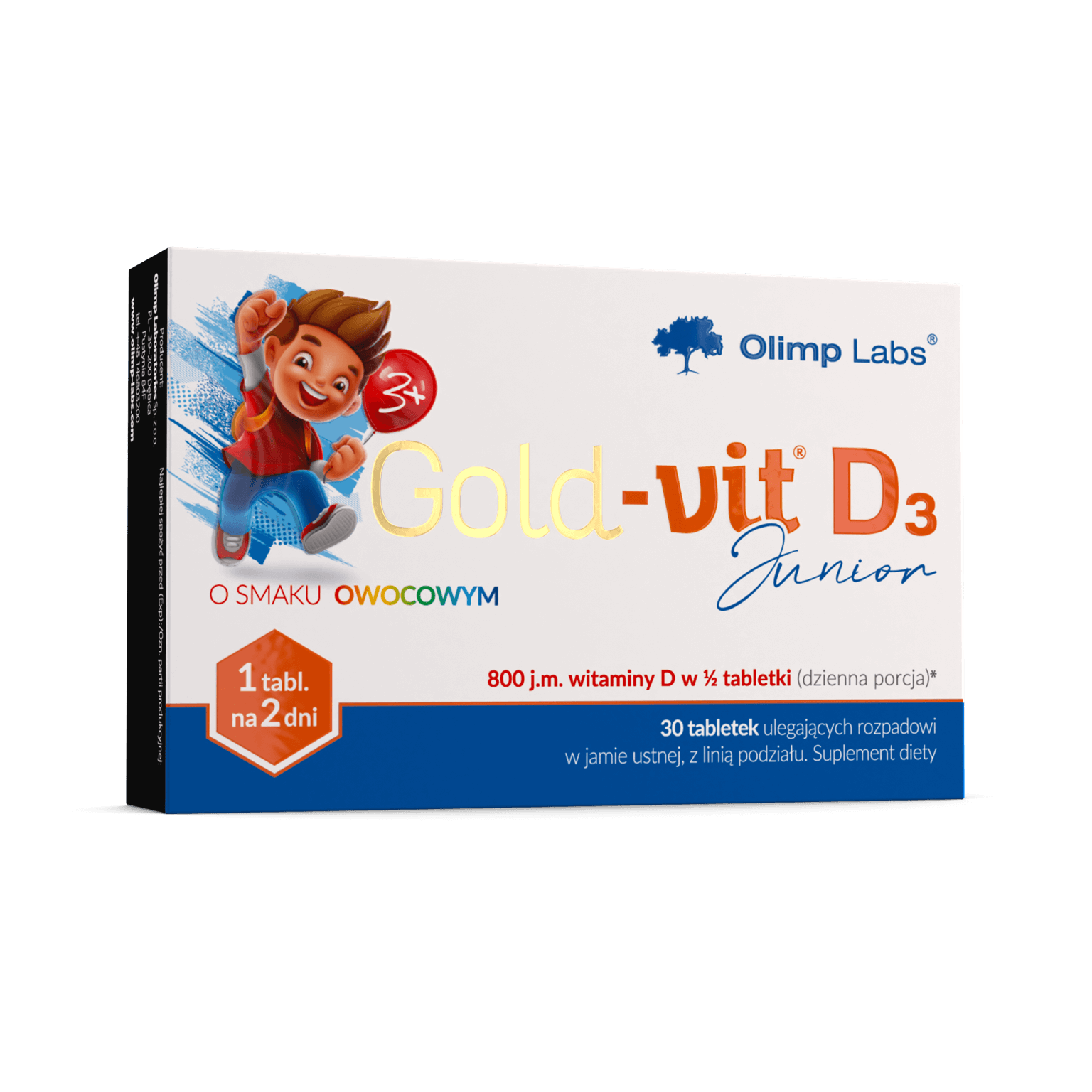 Gold Vit D3 Junior — 30 tabs