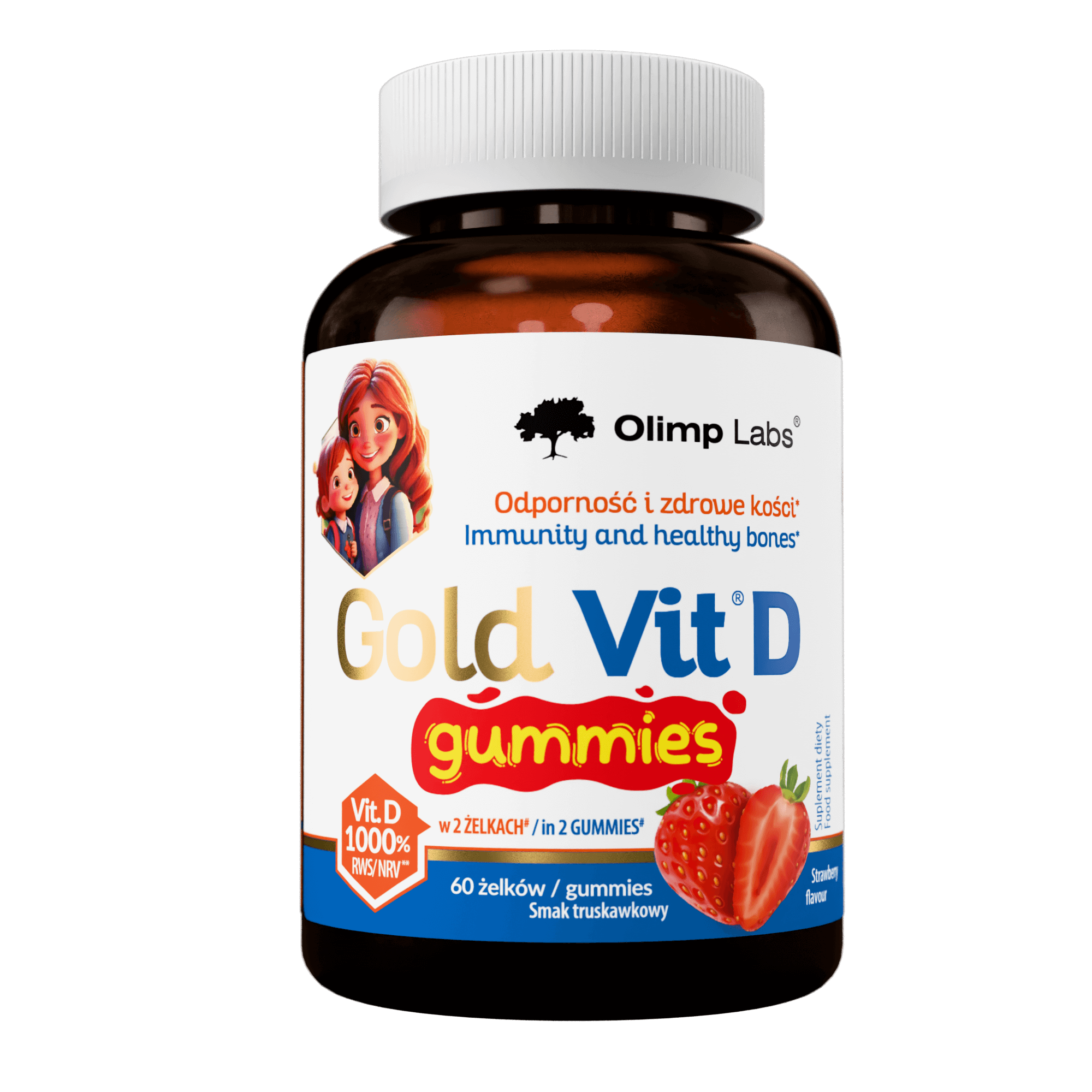 Gold Vit D Gummies — 60 gummies