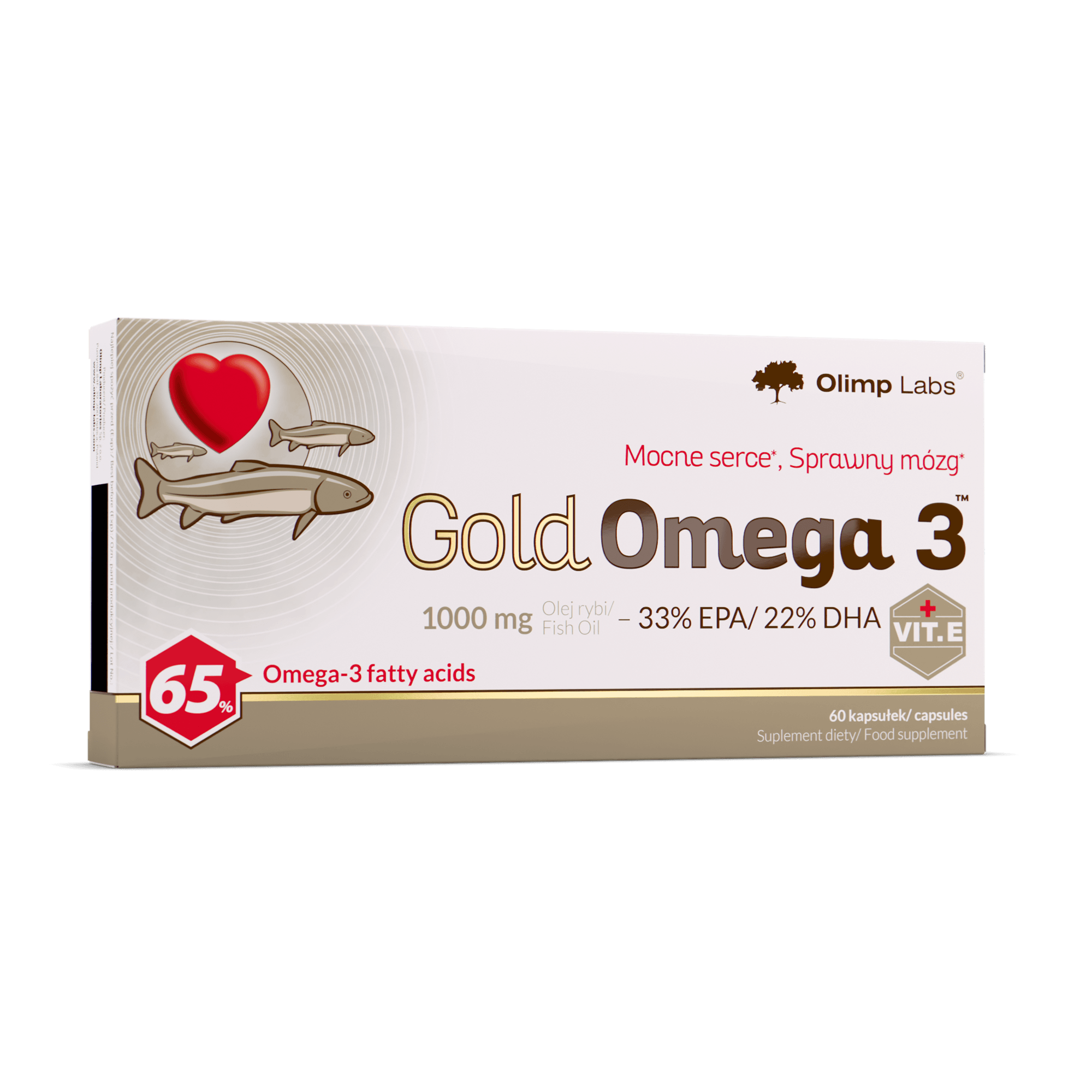 Gold Omega-3 65% — 60 caps