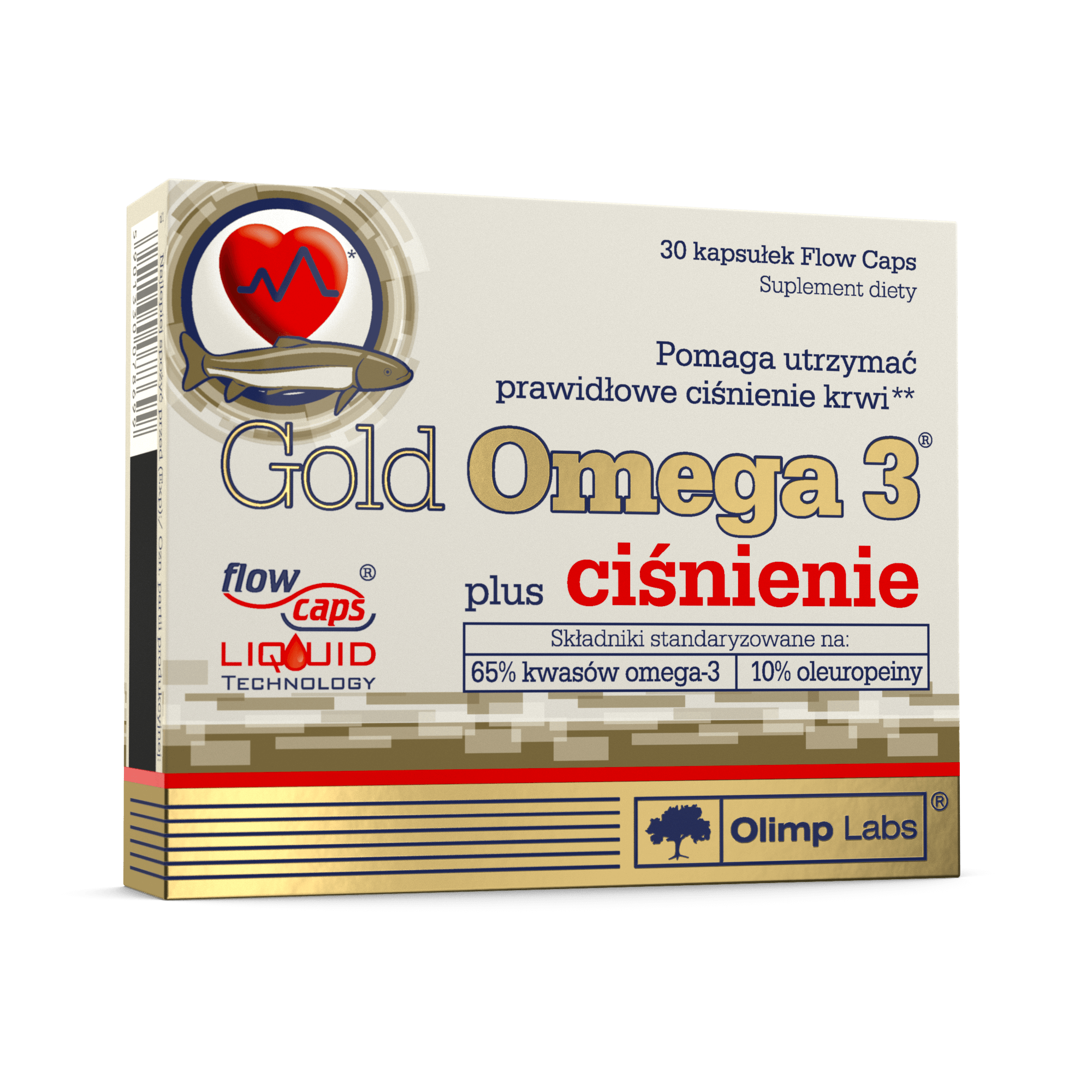 Gold Omega-3 plus Ciśnienie — 30 caps