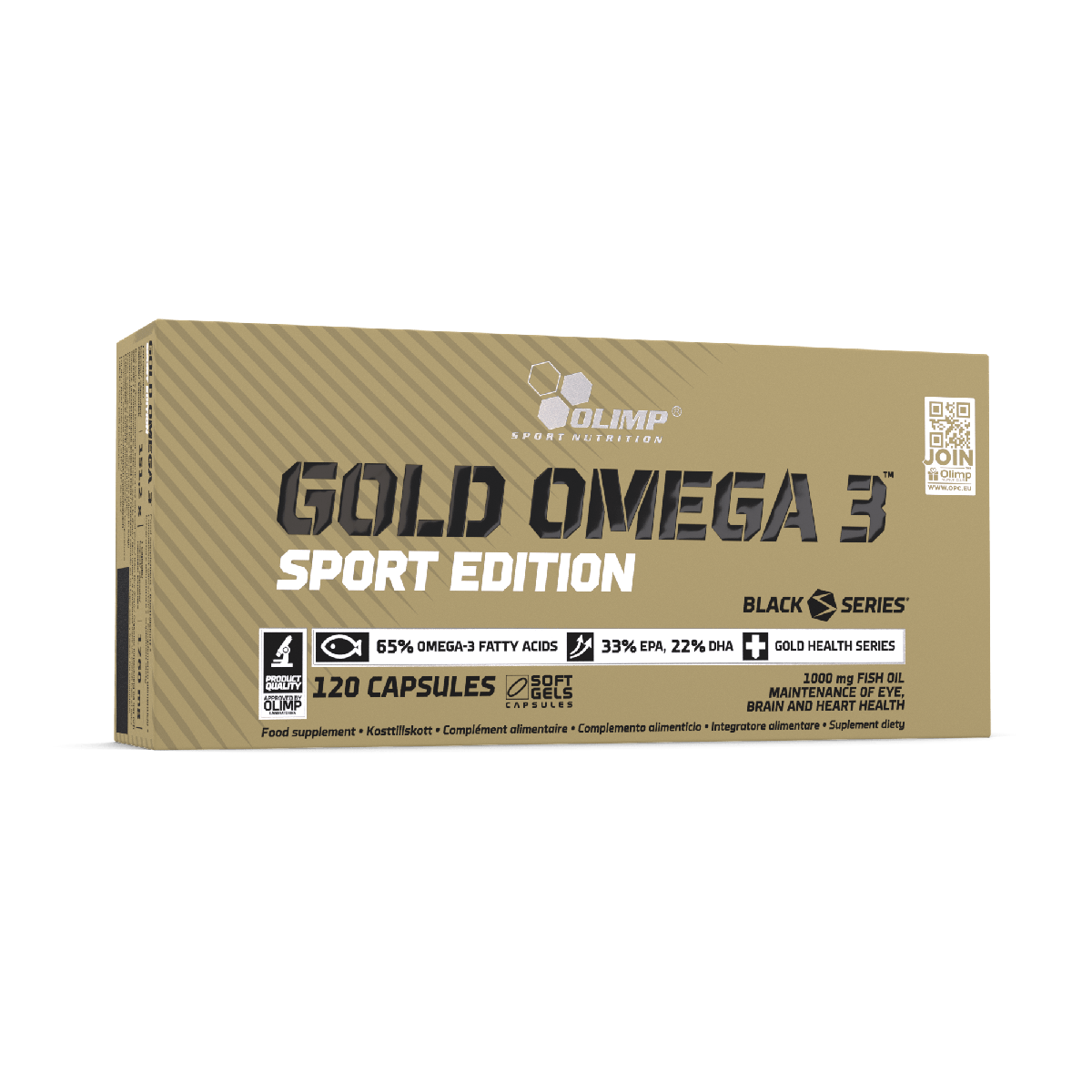 Gold Omega-3 Sport Edition — 120 caps