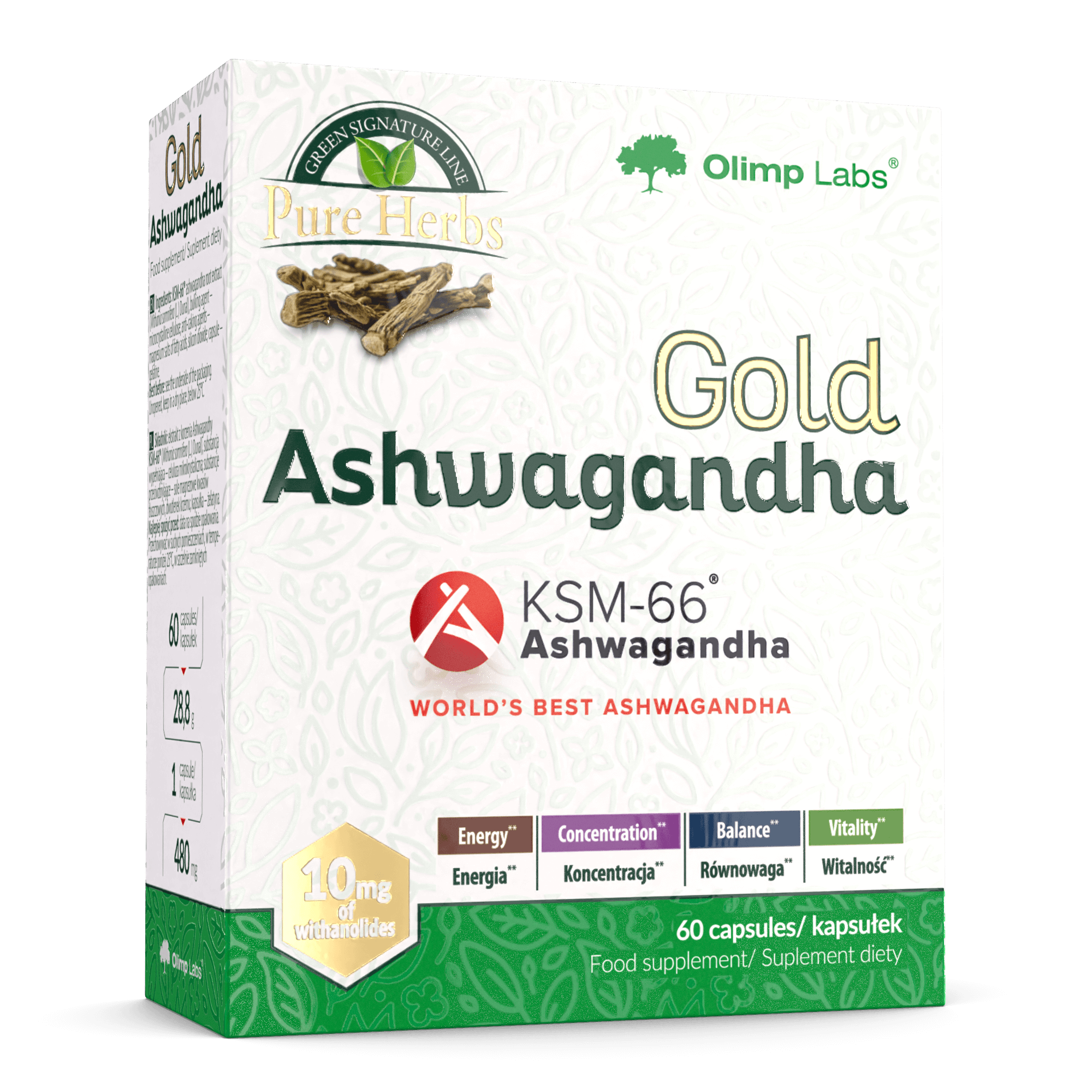 Gold Ashwagandha — 60 caps