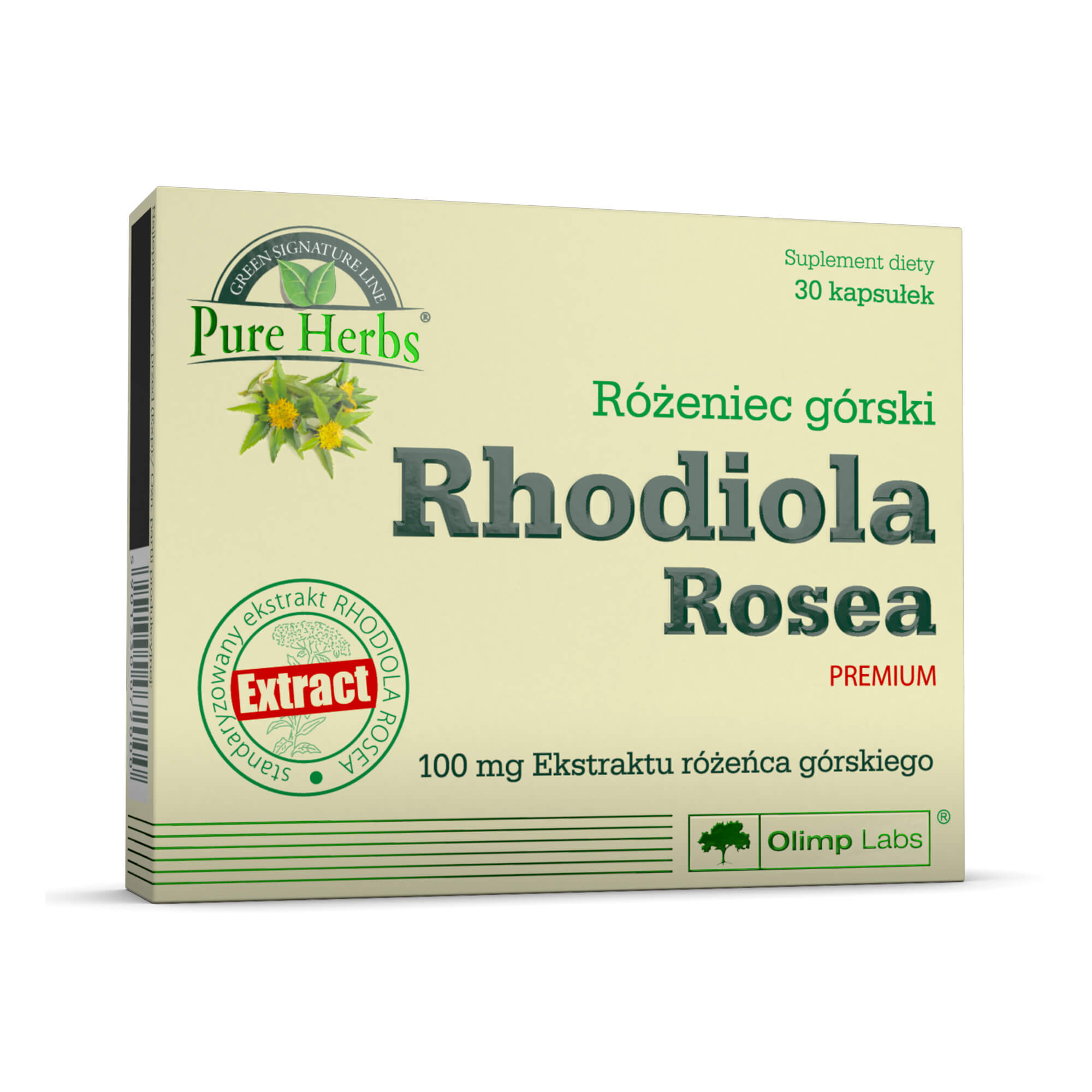 Rhodiola Rosea Premium — 30 caps