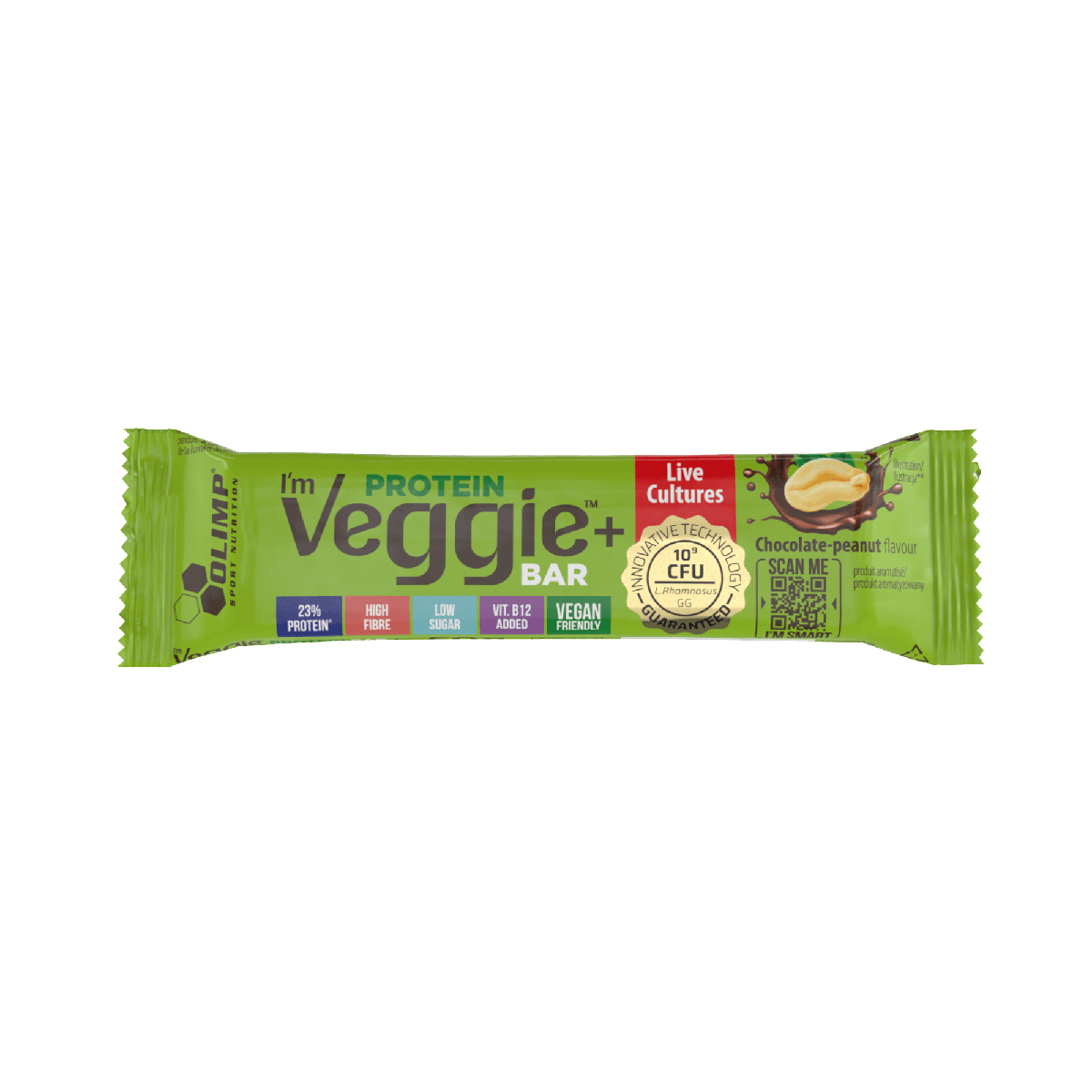 I’M Veggie Protein Bar+ — 20x50 g
